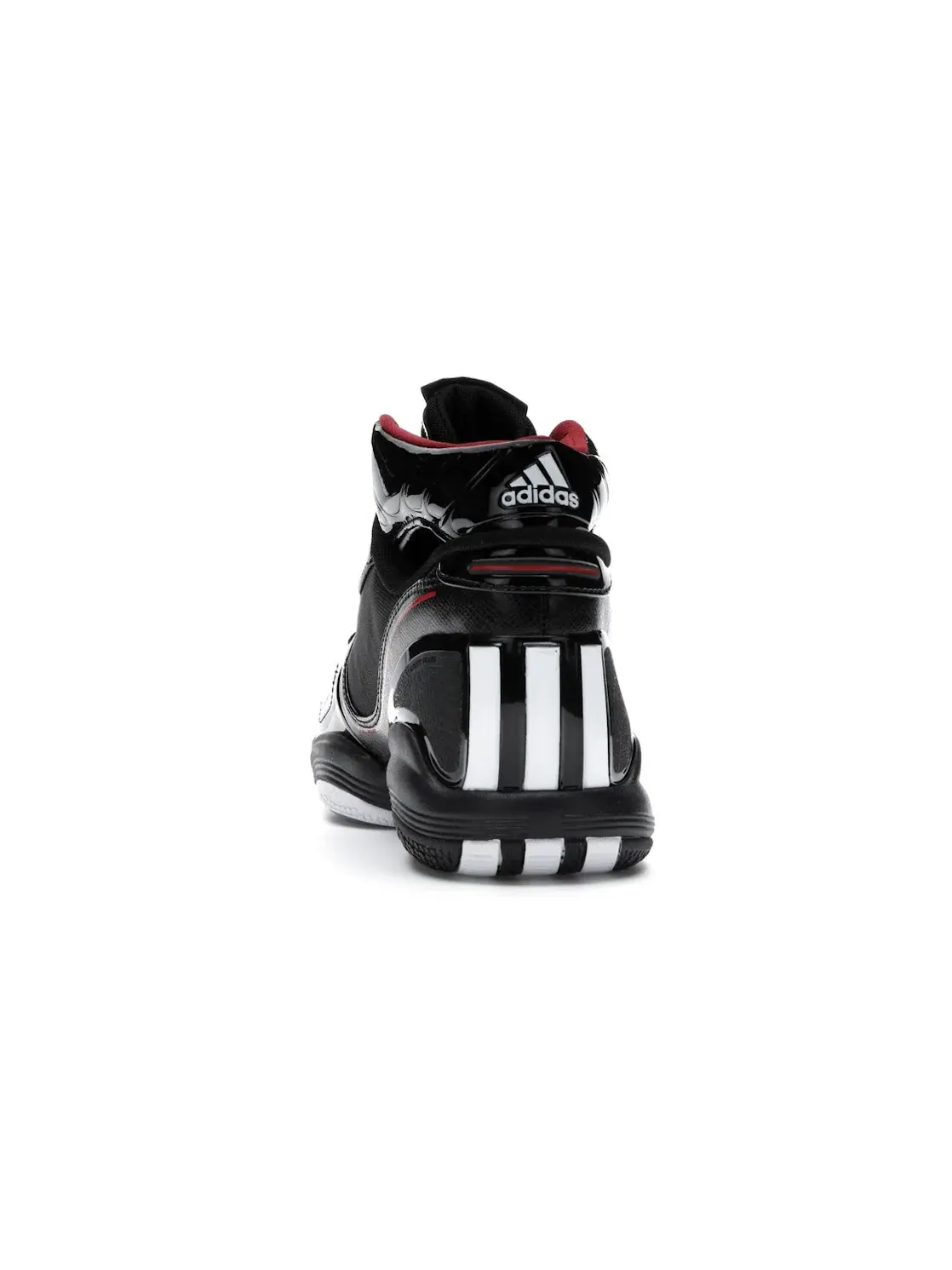 Мужские кроссовки баскетбольные Adidas Adizero Rose 1 — изображение 4 из 4, черный/белый