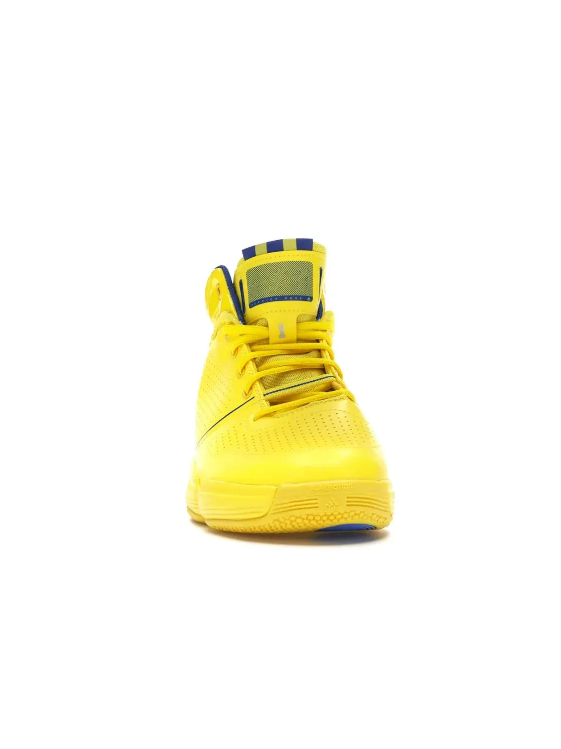 Мужские кроссовки для баскетбола Adidas adiZero Rose 1 — изображение 2 из 4, желтый/синий/желтый