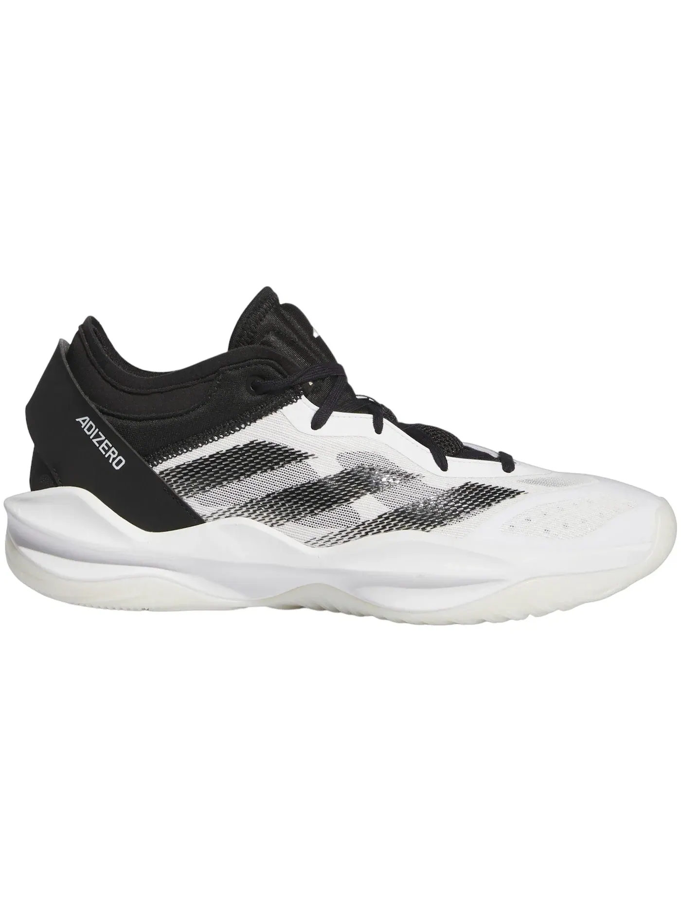 Мужские кроссовки с сетчатым верхом Adidas Adizero Select 2.0 Low — изображение 1 из 1, белый/черный/белый