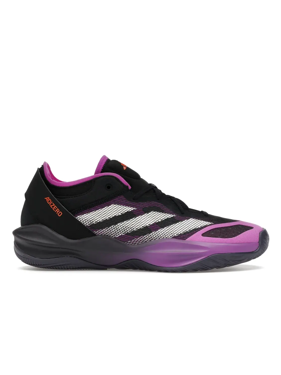 Мужские кроссовки для бега Adizero Select 2.0 Low Adidas — изображение 1 из 4, черный фиолетовый черный