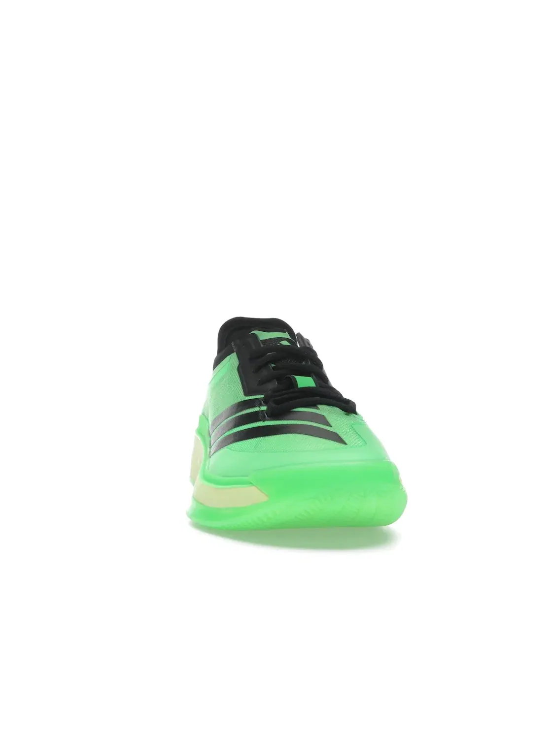 Мужские кроссовки для бега Adizero Select 3.0 Adidas — изображение 2 из 4, зеленый/черный