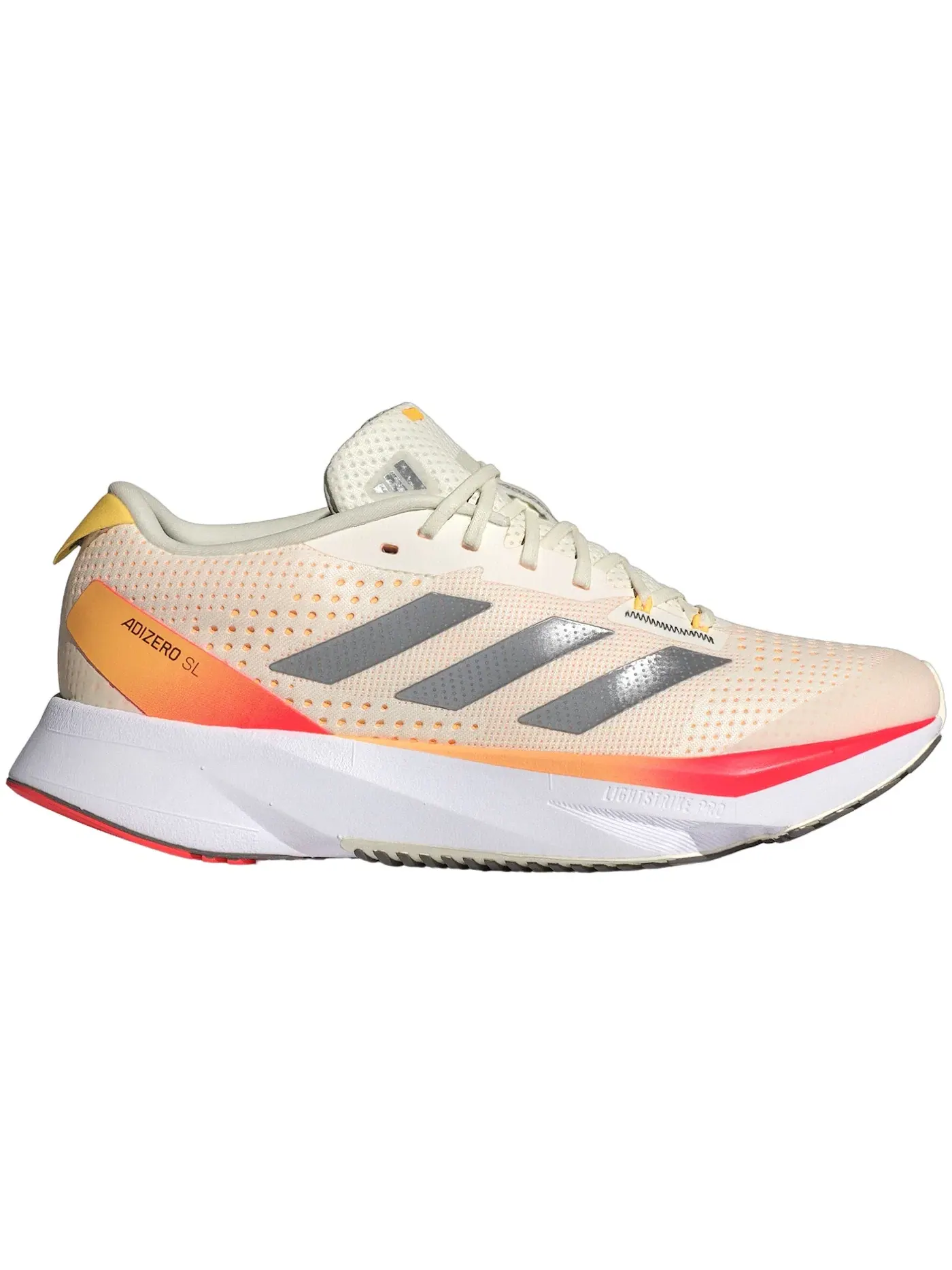 Женские кроссовки для бега с сетчатым верхом Adizero SL Adidas — изображение 1 из 1, слоновая кость/металлик