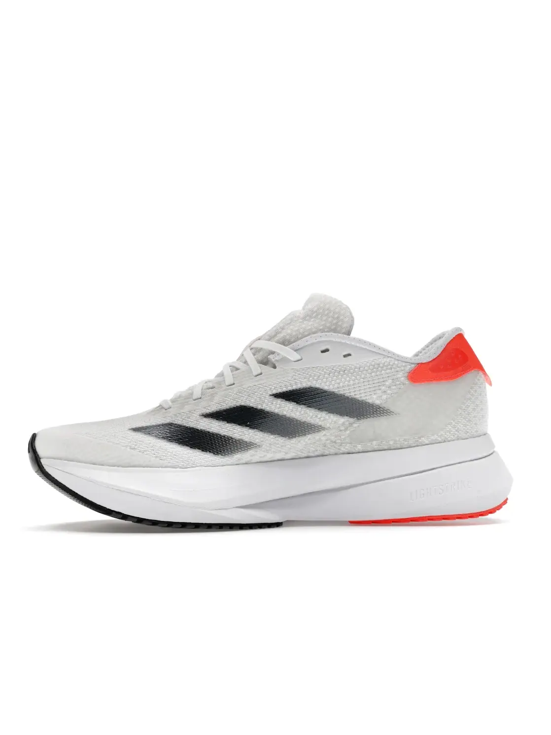 Мужские кроссовки для бега с технологией Lightstrike Pro Adidas Adizero Sl2 — изображение 3 из 4, белый черный оранжевый