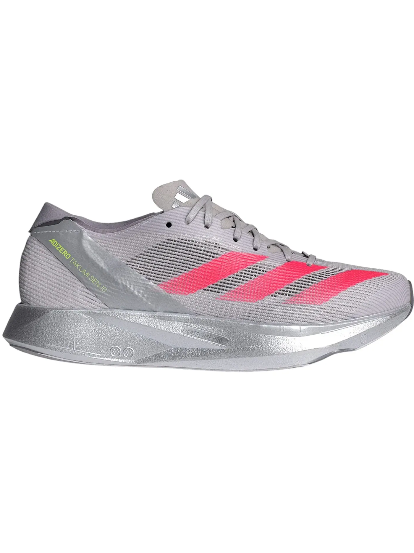 Женские кроссовки для бега Adizero Takumi Sen 10 Adidas — изображение 1 из 1, серый красный серый