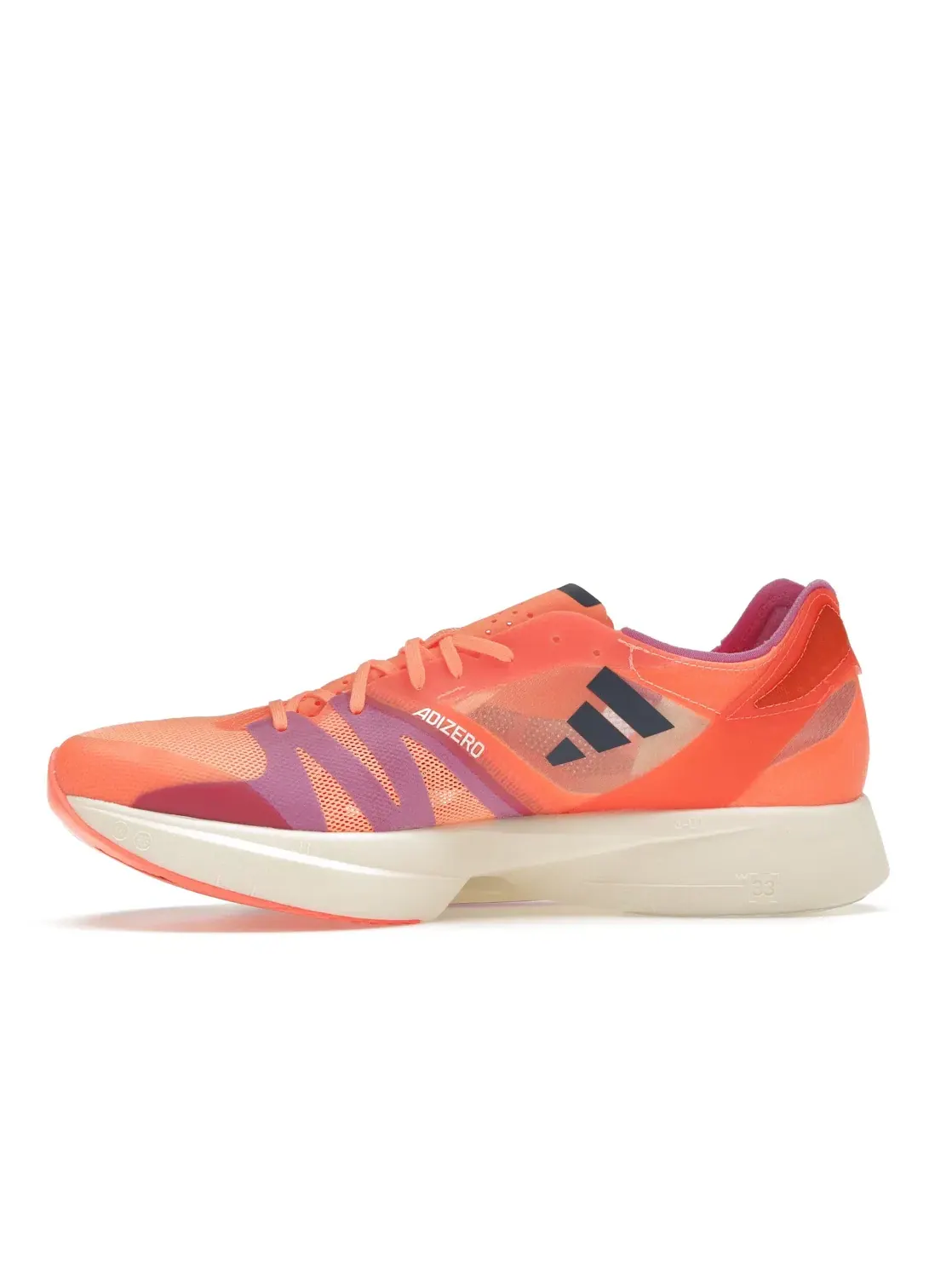 Мужские кроссовки для бега Adizero Takumi Sen 8 Adidas — изображение 3 из 4, оранжевый/темно-синий