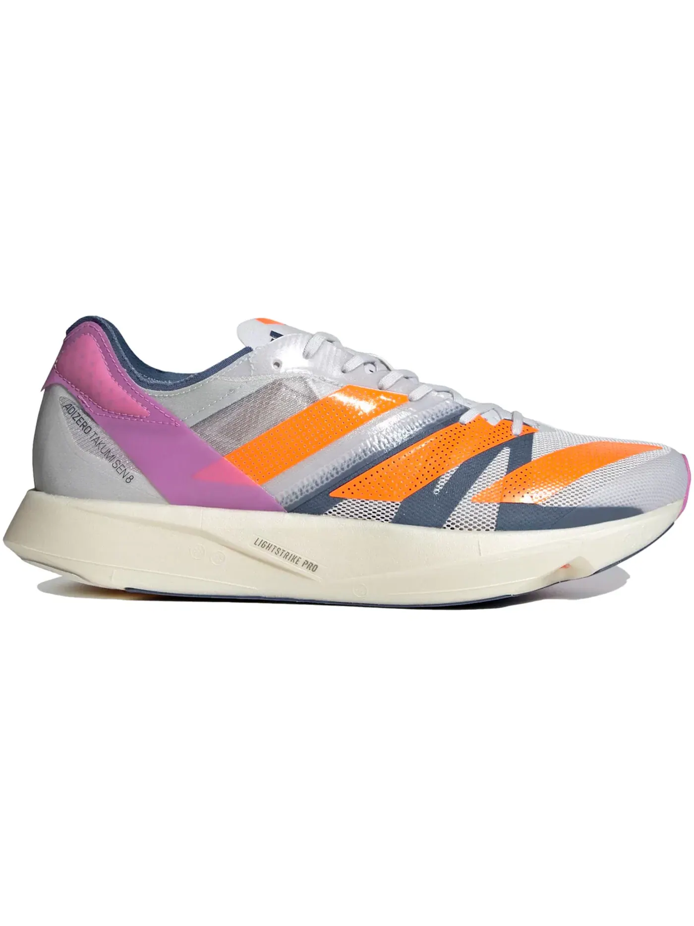 Мужские кроссовки для бега Adizero Takumi Sen 8 Adidas — изображение 1 из 1, серый оранжевый