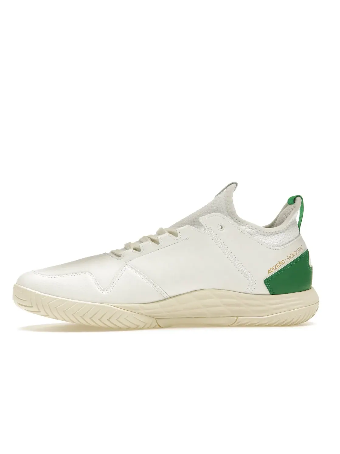 Мужские кроссовки для тенниса Adizero Ubersonic 4 Adidas — изображение 3 из 4, белый/белый/белый