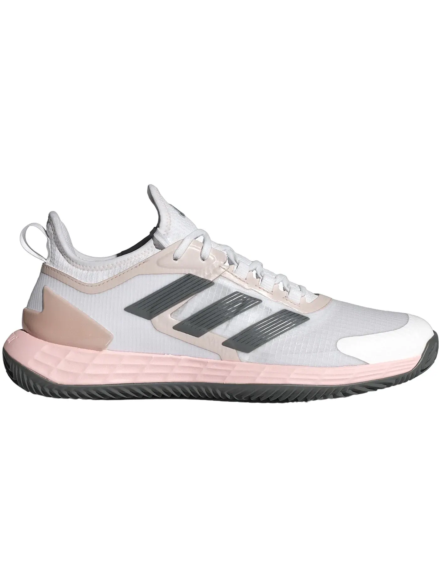 Женские кроссовки для тенниса с технологией Adizero Ubersonic 4.1 Adidas — изображение 1 из 1, белый серый розовый