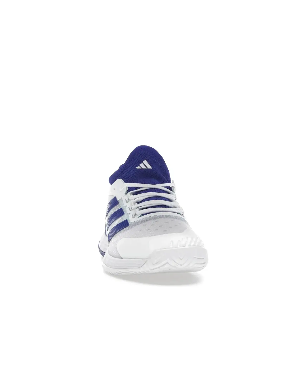 Мужские кроссовки для бега Adizero Ubersonic 4.1 Adidas — изображение 2 из 4, белый синий фиолетовый