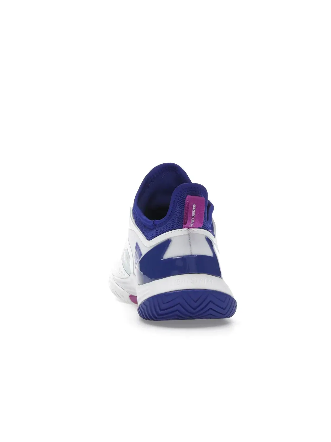 Мужские кроссовки для бега Adizero Ubersonic 4.1 Adidas — изображение 4 из 4, белый синий фиолетовый