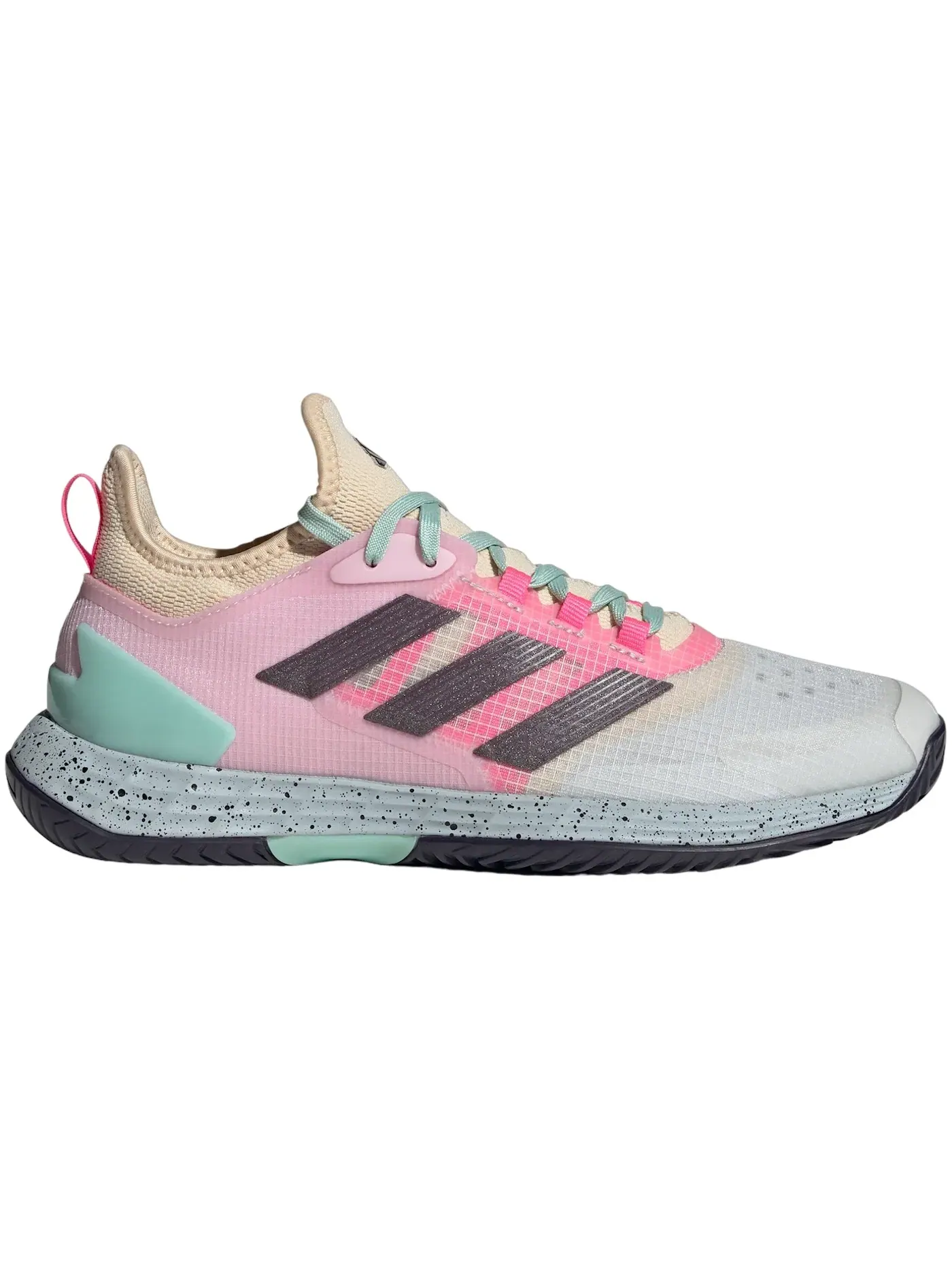 Мужские кроссовки для бега Adidas Adizero Ubersonic 4.1 — изображение 1 из 1, белый//голубой