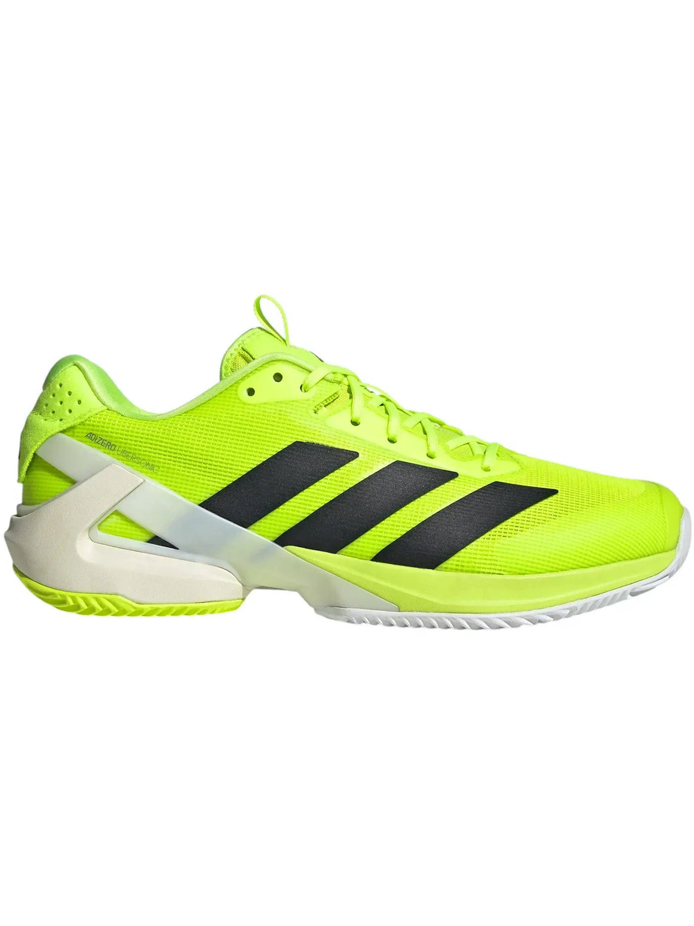 Мужские кроссовки для тенниса Adizero Ubersonic 5 Clay Adidas — изображение 1 из 1, черный белый