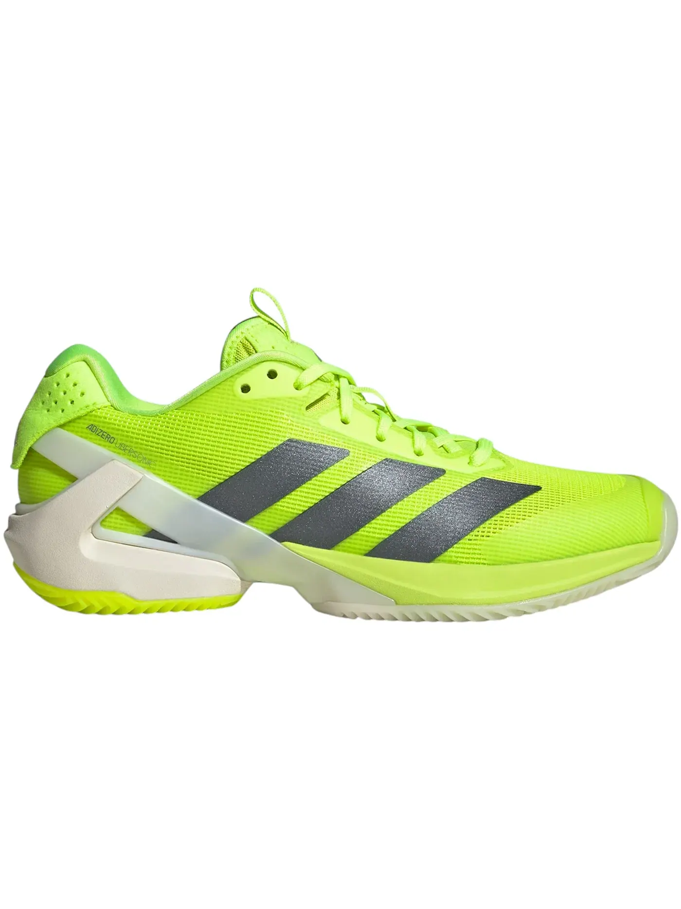 Женские кроссовки для тенниса с технологией Adizero Adizero Ubersonic 5 Clay Adidas — изображение 1 из 1, металлик/белый