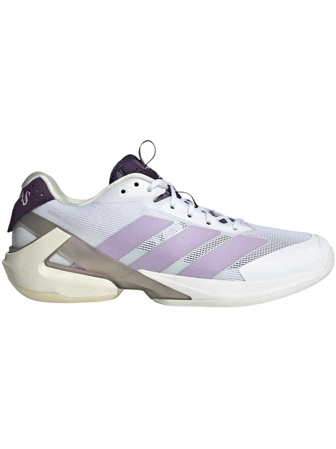 Женские кроссовки для тенниса с сетчатым верхом Adidas Adizero Ubersonic 5 — изображение 1 из 1, белый