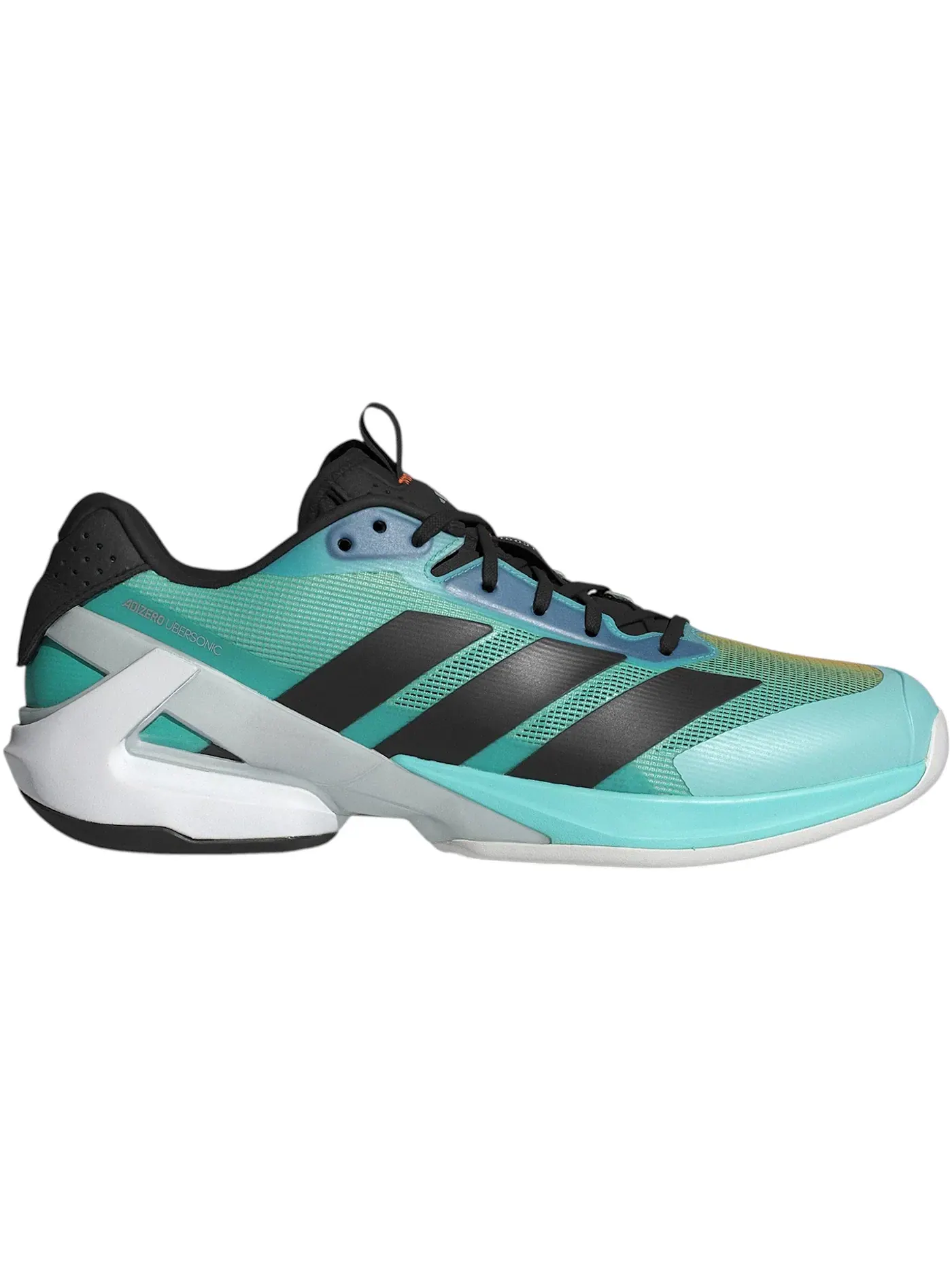 Мужские кроссовки для бега Adizero Ubersonic 5 Adidas — изображение 1 из 1, голубой черный оранжевый