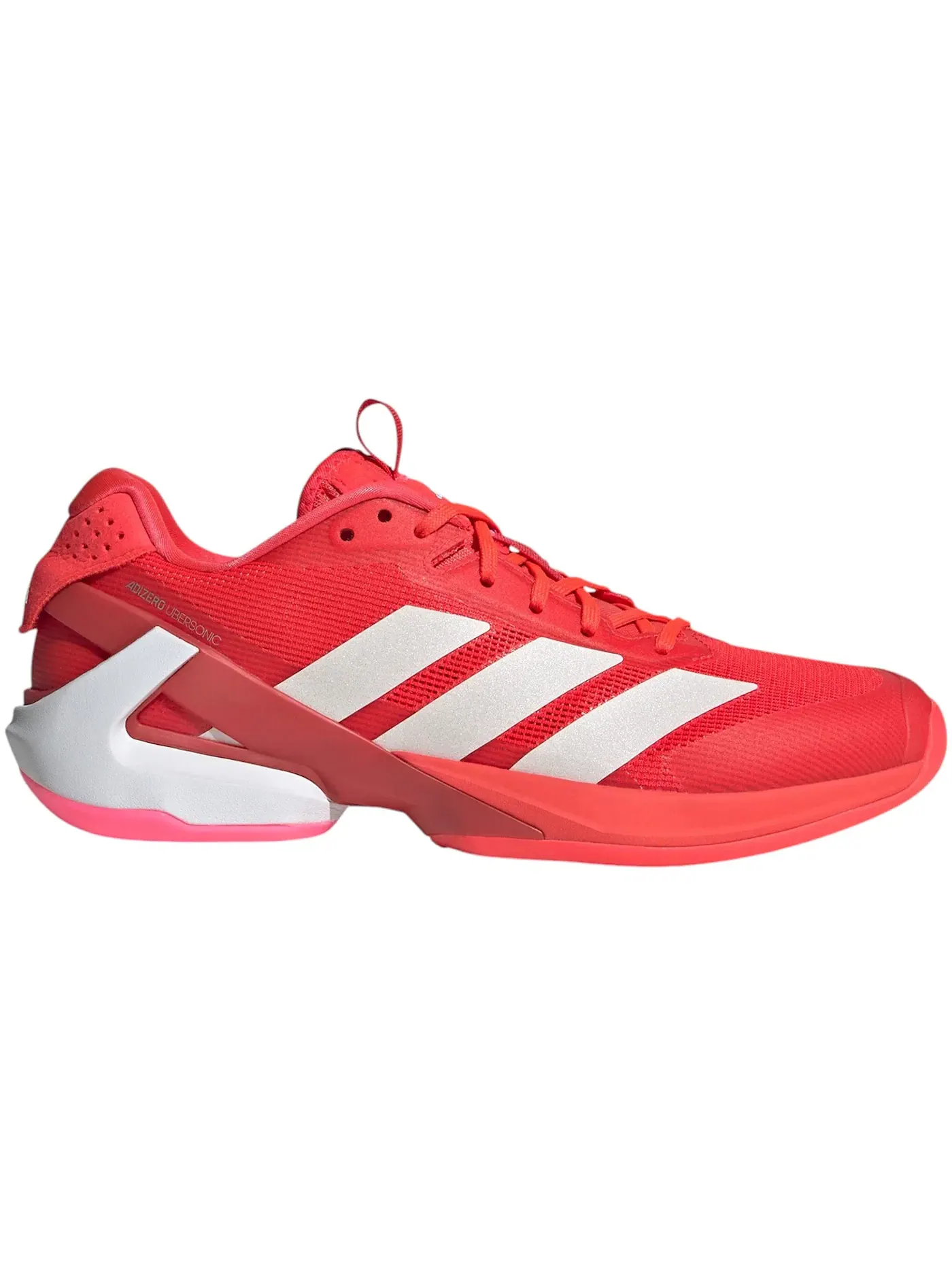 Женские теннисные туфли с шипами Adidas Adizero Ubersonic 5 — изображение 1 из 1, красный//розовый