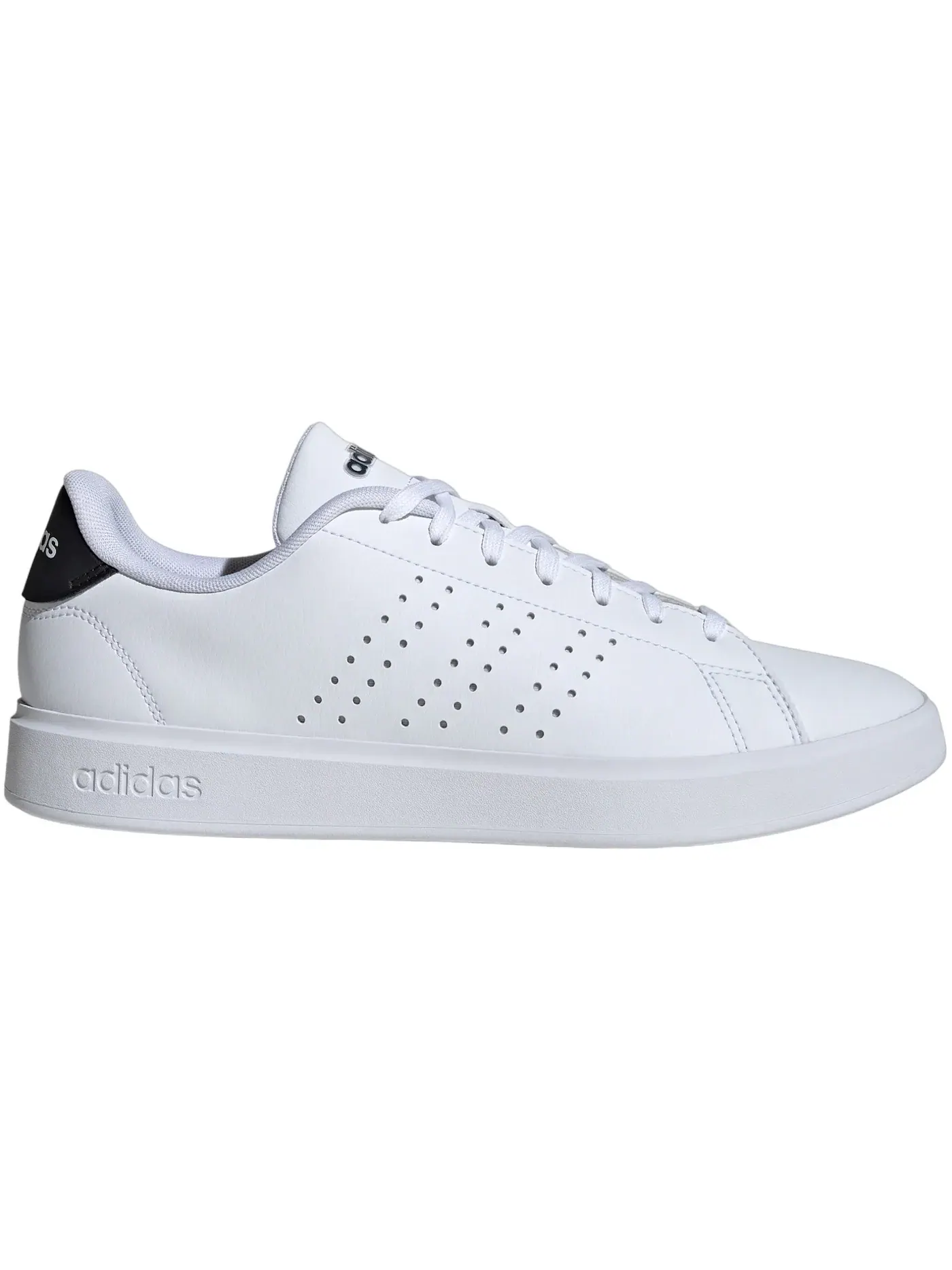 Мужские кроссовки для повседневной носки Adidas Advantage 2.0 — изображение 1 из 1, белый черный