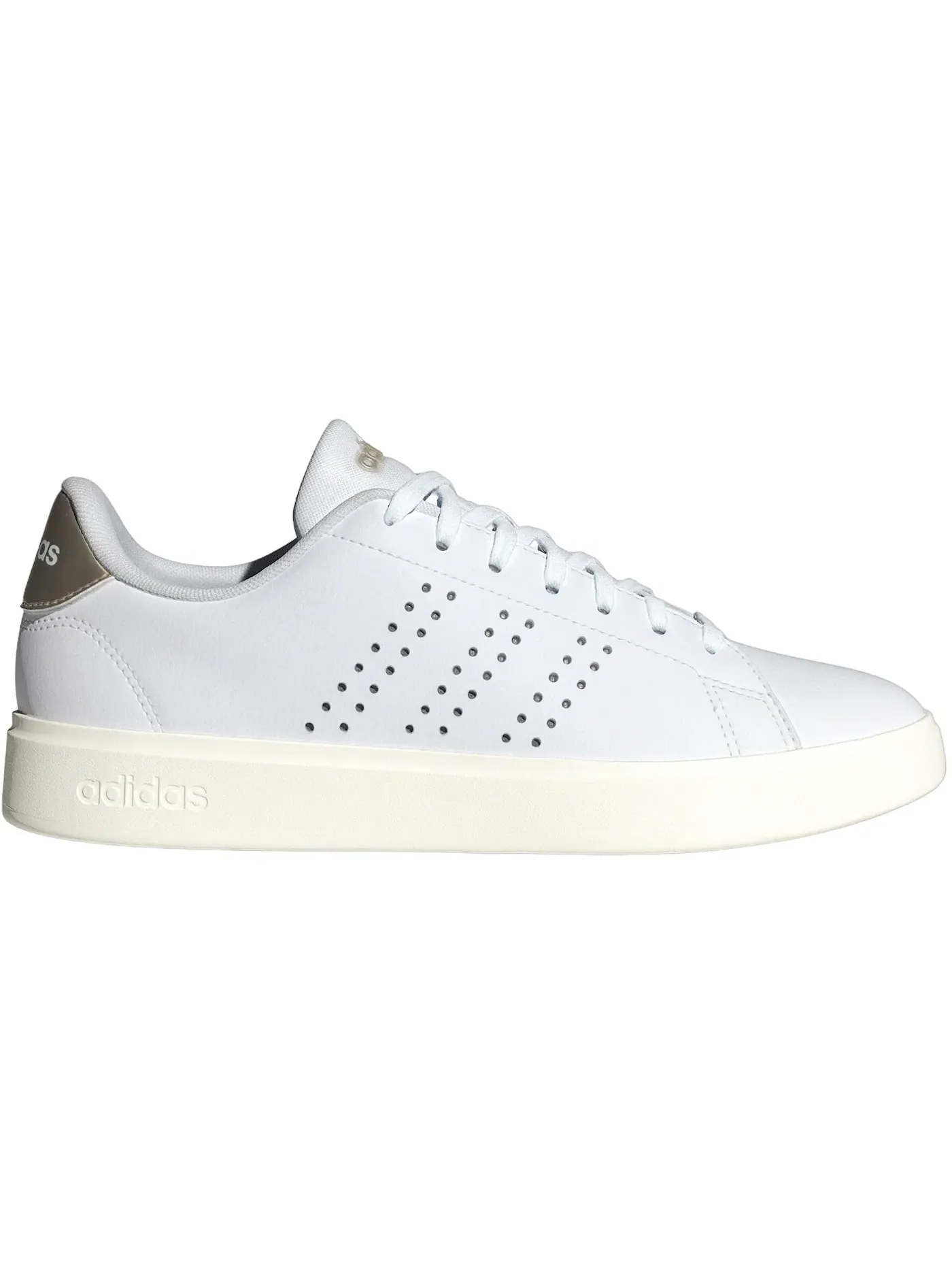 Женские кроссовки для повседневной носки Adidas Advantage 2.0 — изображение 1 из 1, серый/металлик/белый