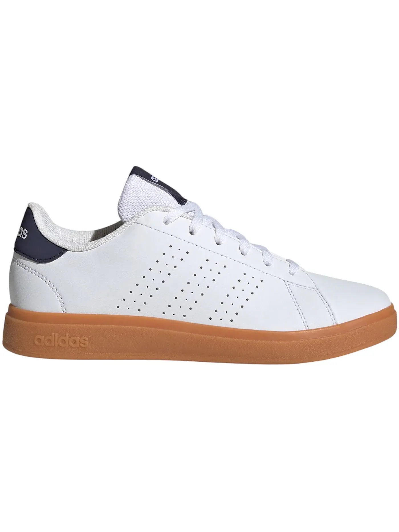 Детские кроссовки Lifestyle с моделью Advantage Base 2.0 Adidas — изображение 1 из 1, белый темно-синий