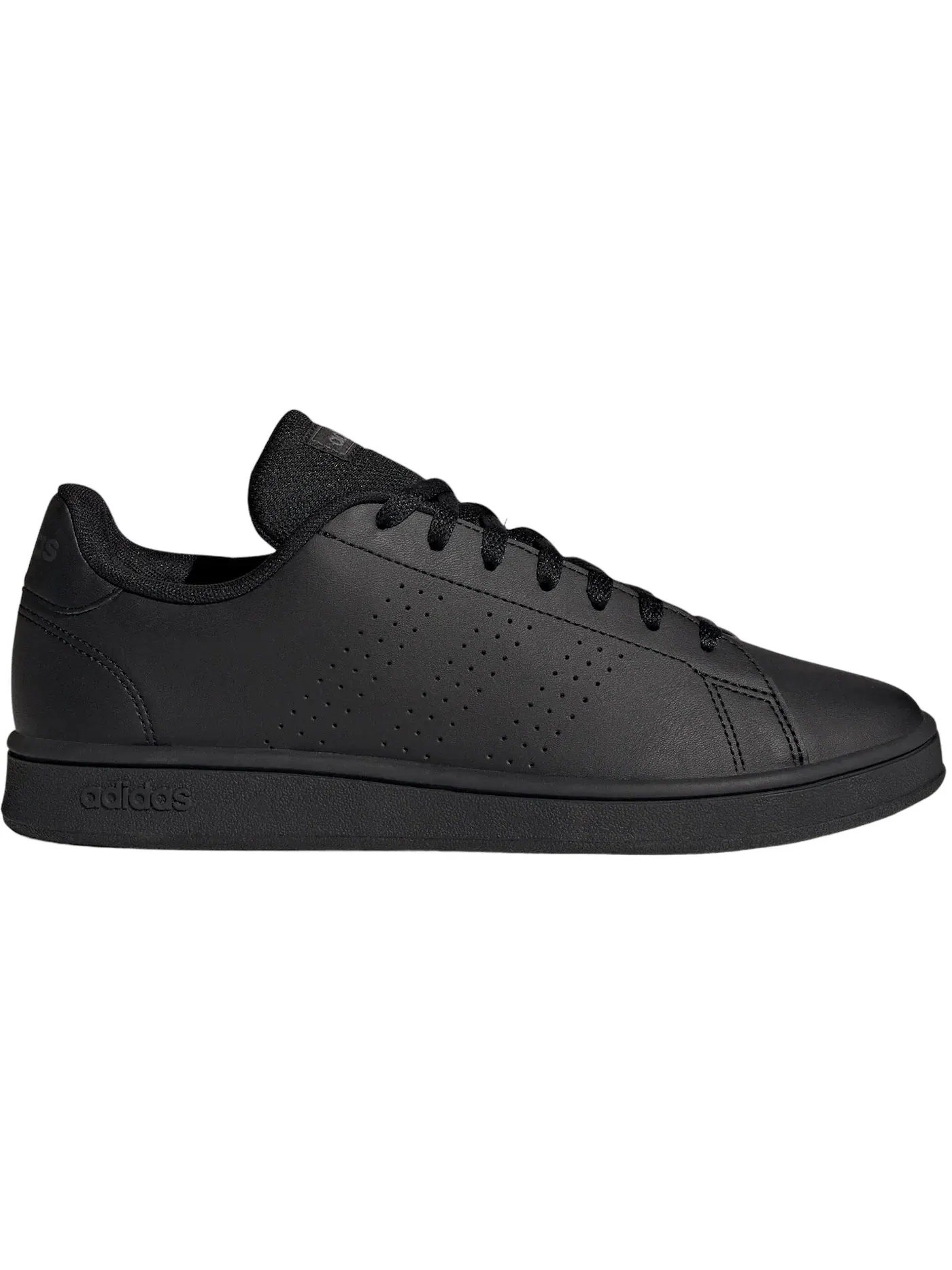 Мужские кроссовки Lifestyle Adidas Advantage Base Court — изображение 1 из 1, черный/черный/серый