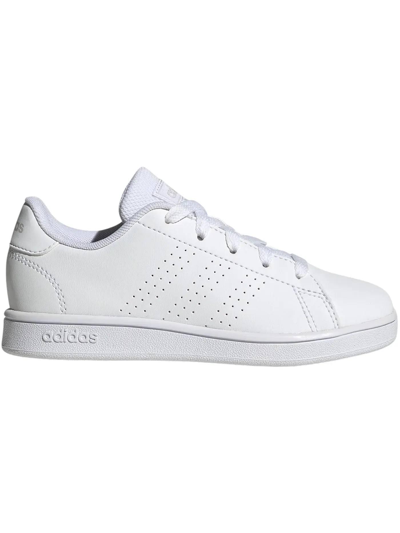 Детские кроссовки Lifestyle Court Adidas Advantage — изображение 1 из 1, белый/белый/серый