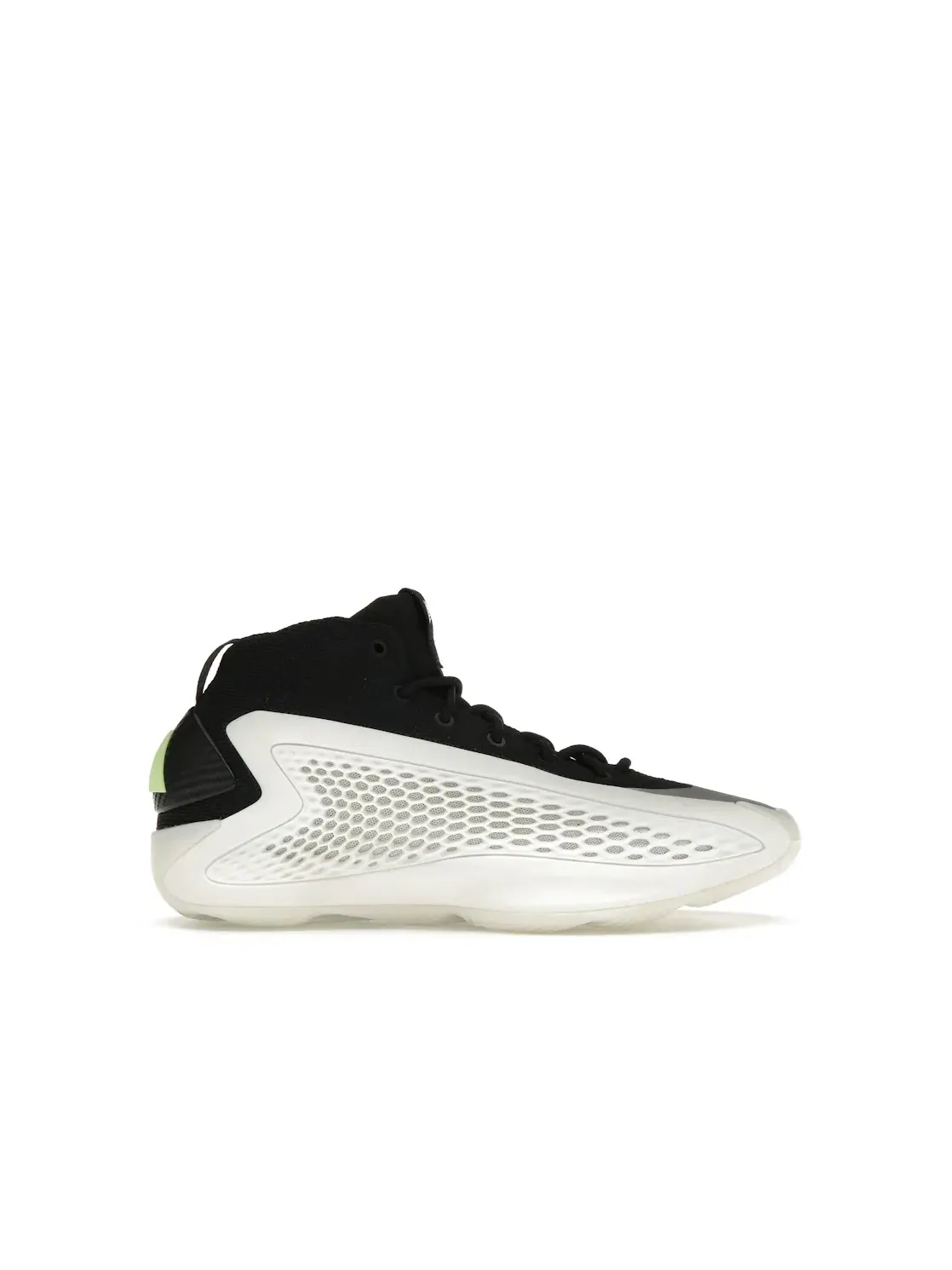 Детские кроссовки для баскетбола с амортизацией Adidas AE 1 — изображение 1 из 4, белый/черный/зеленый