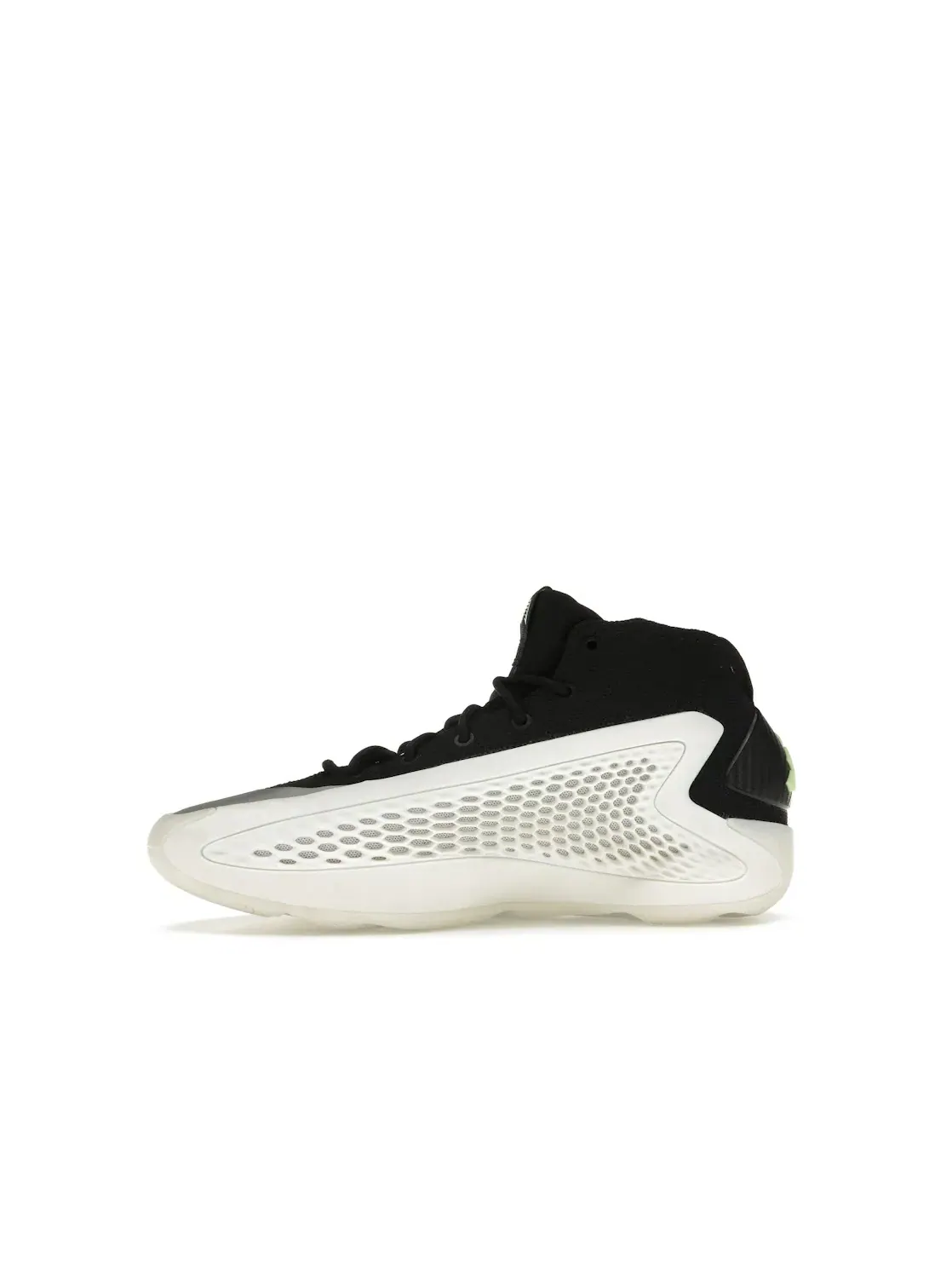 Детские кроссовки для баскетбола с амортизацией Adidas AE 1 — изображение 3 из 4, белый/черный/зеленый