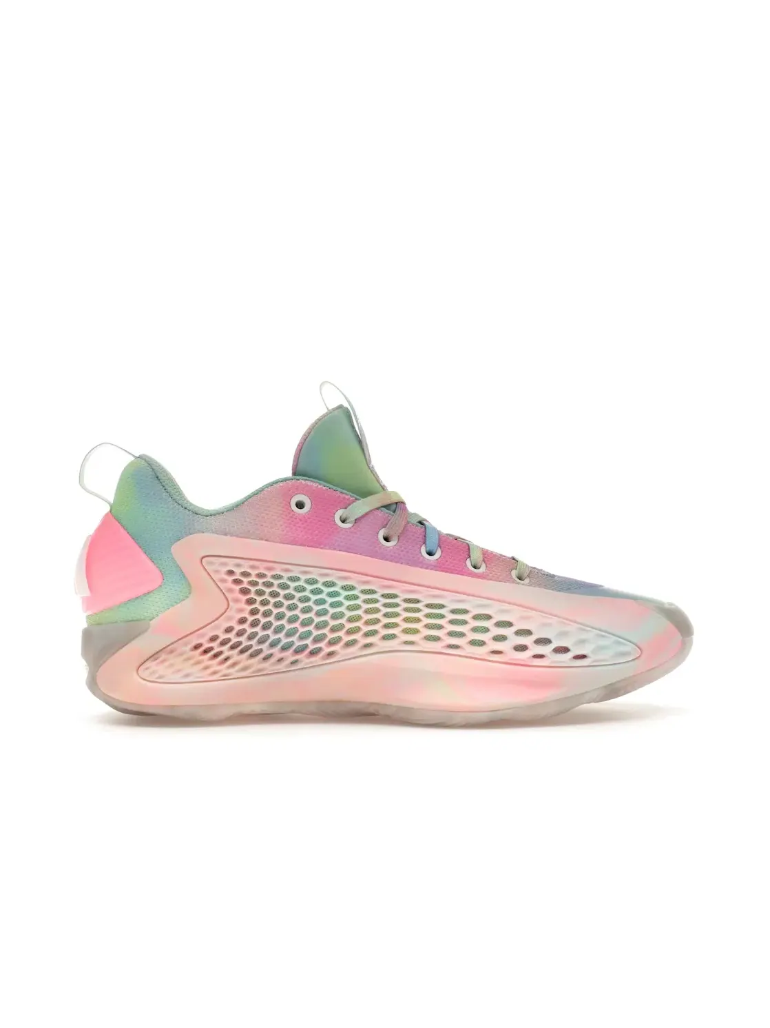 Детские кроссовки для мальчиков с низким верхом Adidas AE 1 Low — изображение 1 из 4, белый/оранжевый/розовый