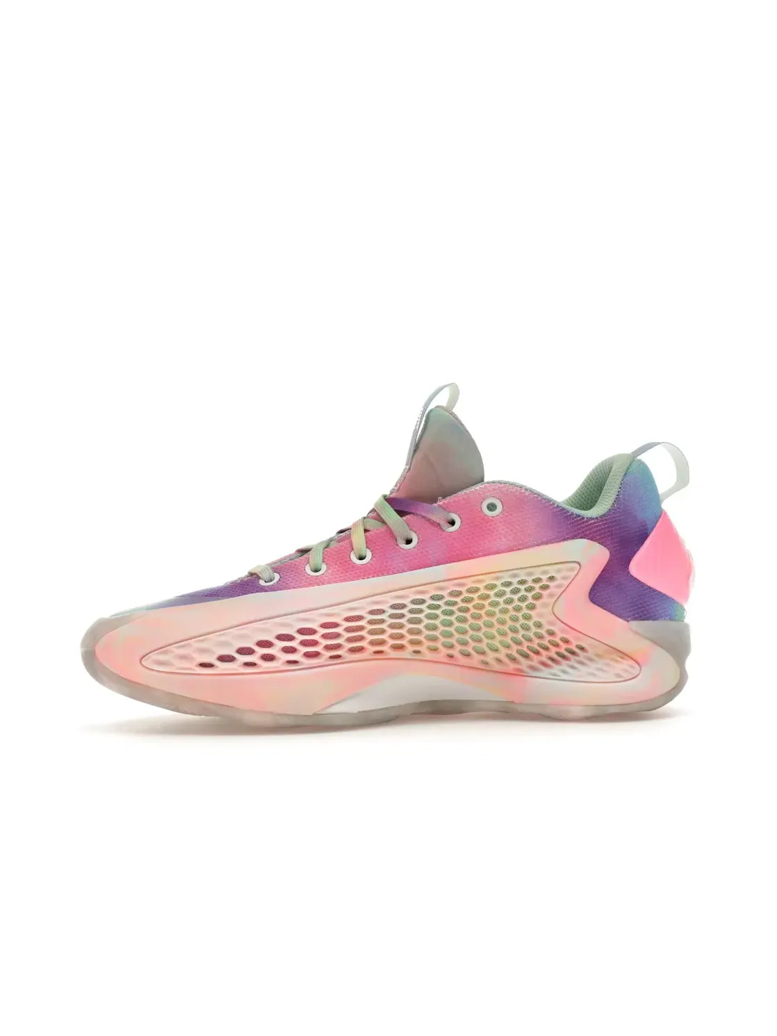 Детские кроссовки для мальчиков с низким верхом Adidas AE 1 Low — изображение 3 из 4, белый/оранжевый/розовый