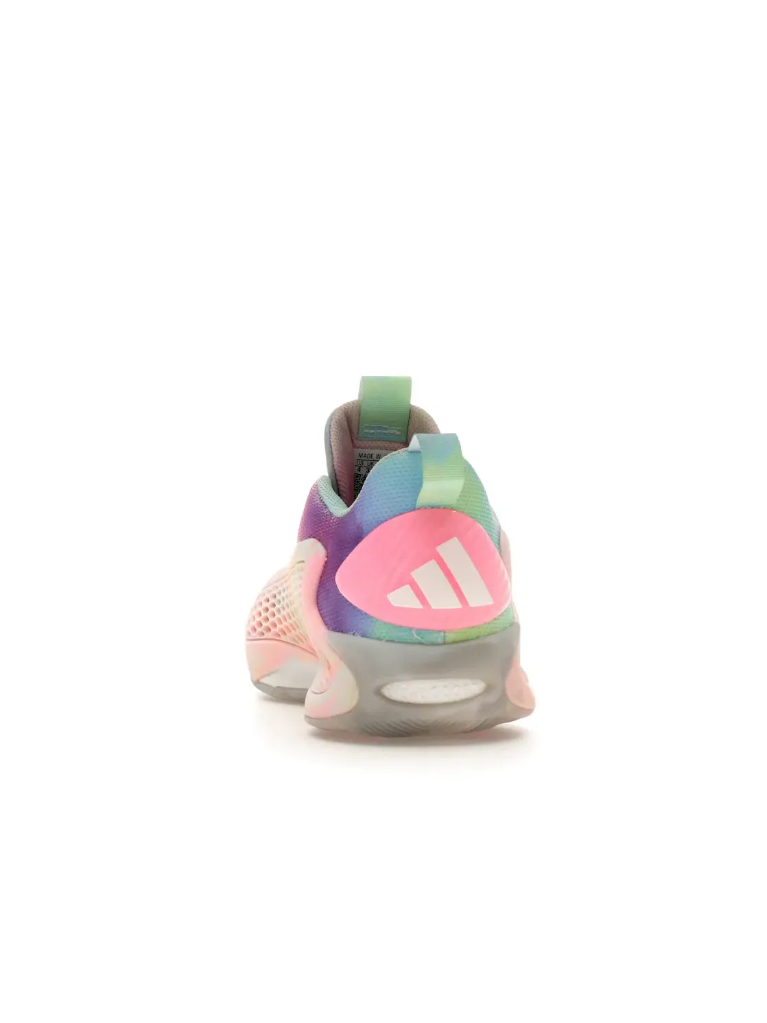 Детские кроссовки для мальчиков с низким верхом Adidas AE 1 Low — изображение 4 из 4, белый/оранжевый/розовый