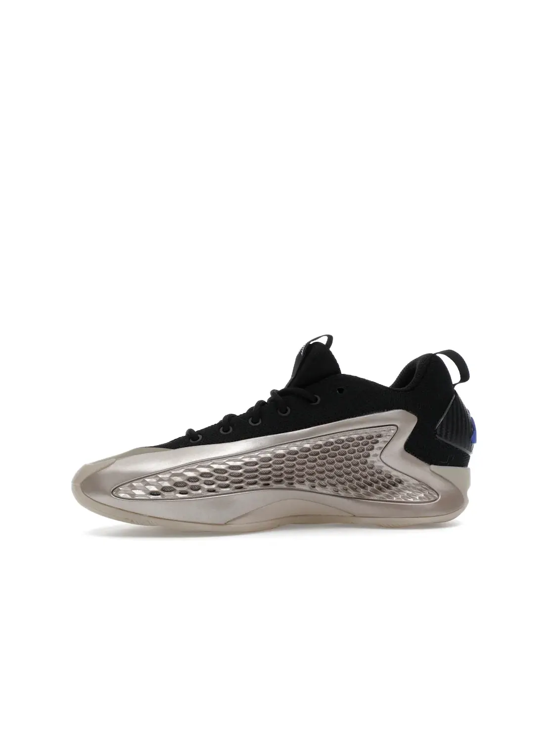 Детские кроссовки для мальчиков с перфорацией Adidas AE 1 Low — изображение 3 из 4, металлик/черный/синий