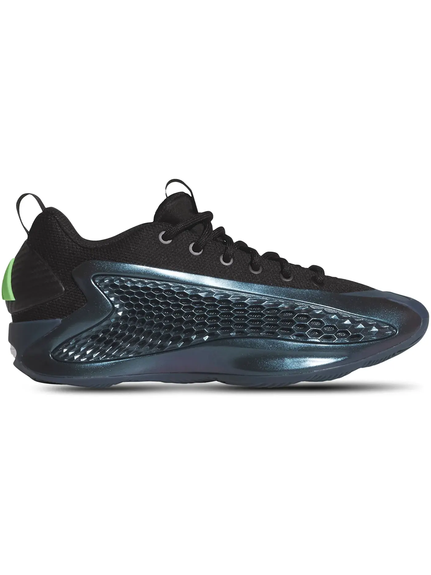 Детские кроссовки для мальчиков с принтом Adidas AE 1 Low — изображение 1 из 1, черный/зеленый