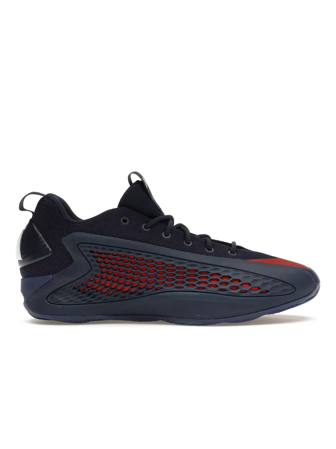 Мужские баскетбольные кроссовки с принтом Adidas AE 1 Low — изображение 1 из 4, индиго/красный/белый