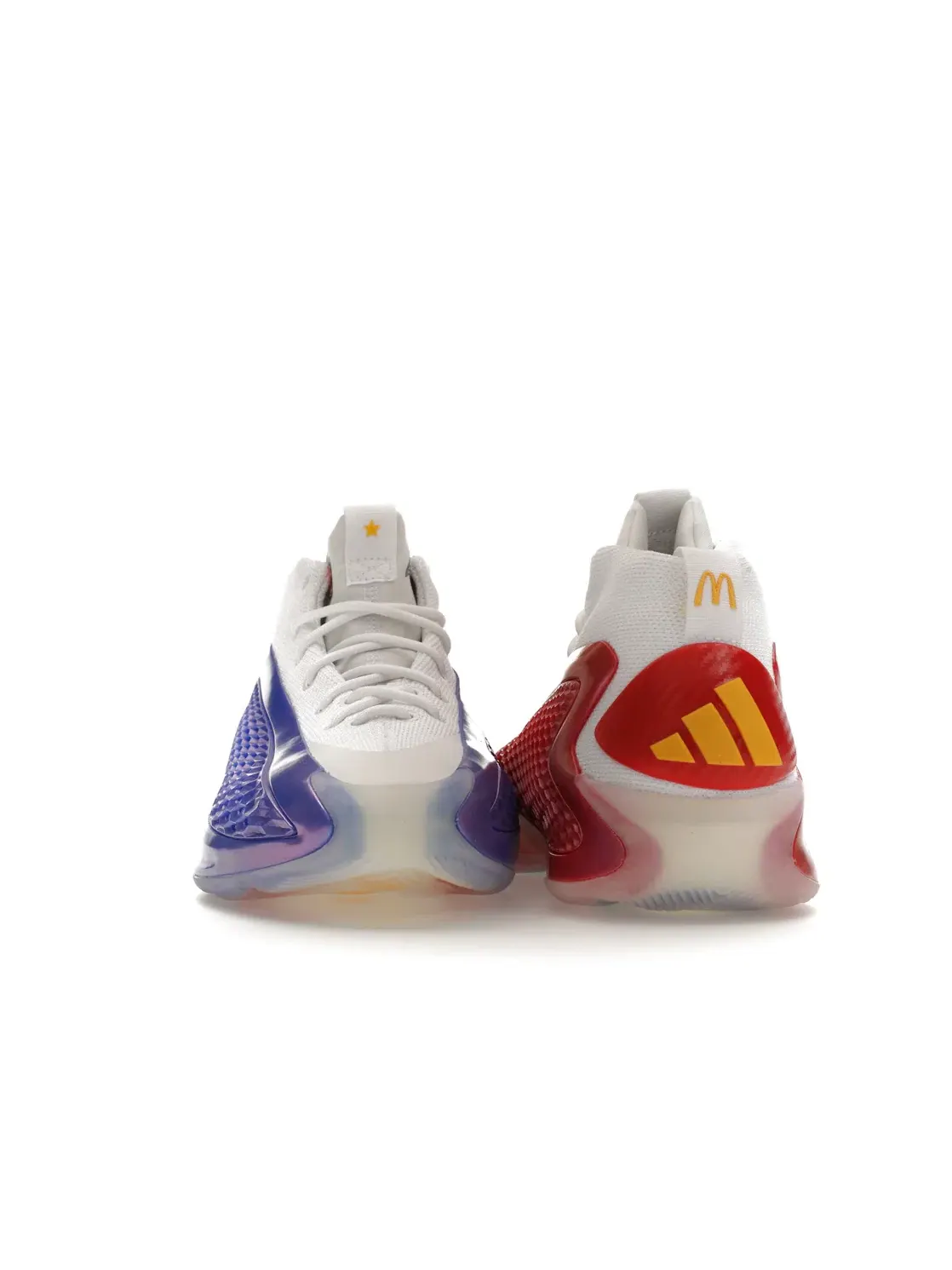 Мужские кроссовки для баскетбола Adidas AE 1 McDonald's All American — изображение 2 из 4, белый/красный/синий