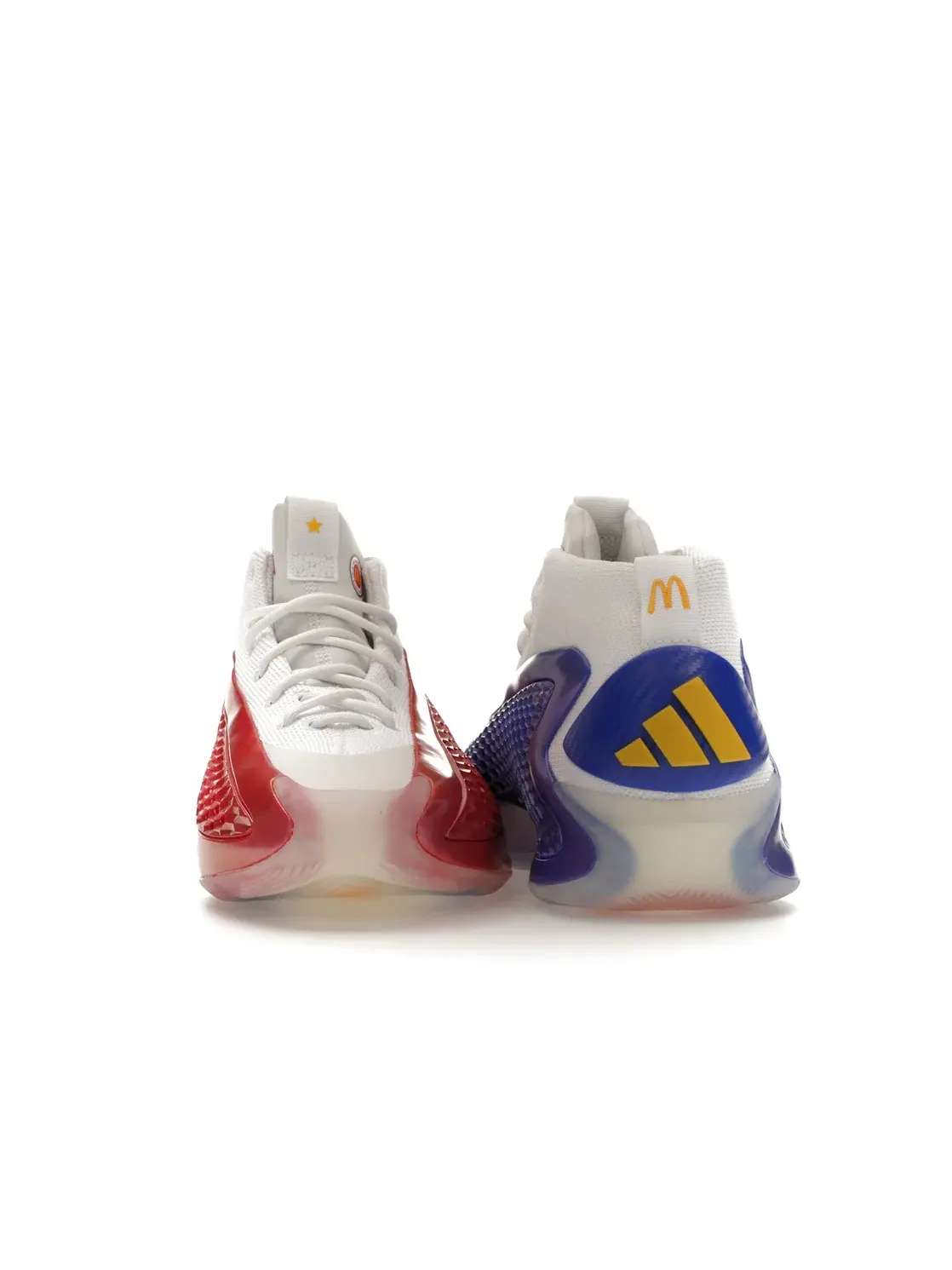 Мужские кроссовки для баскетбола Adidas AE 1 McDonald's All American — изображение 4 из 4, белый/красный/синий