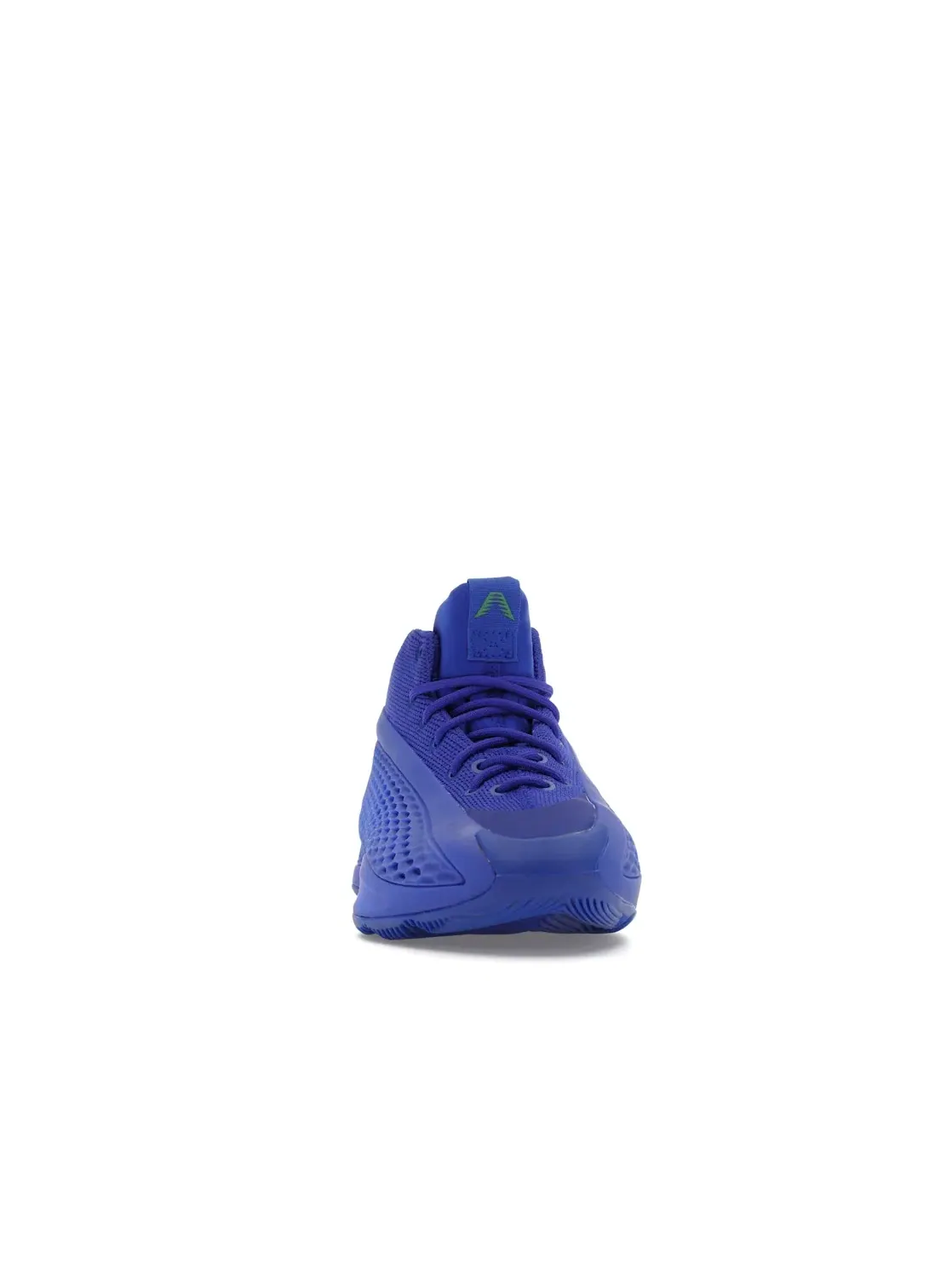 Детские кроссовки для мальчиков с замком из микрофибры Adidas AE 1 — изображение 2 из 4, синий зеленый синий