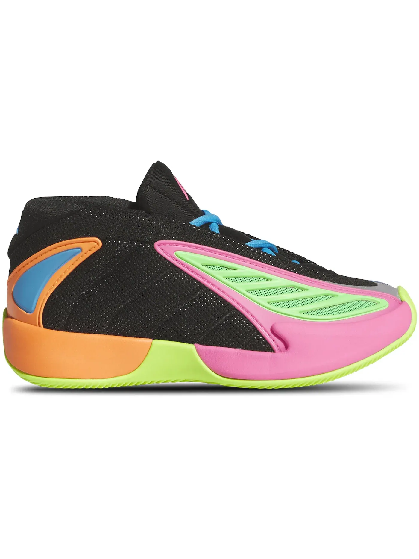 Детские кроссовки для мальчиков с шнуровкой Adidas AE 2 — изображение 1 из 1, черный мульти-мульти