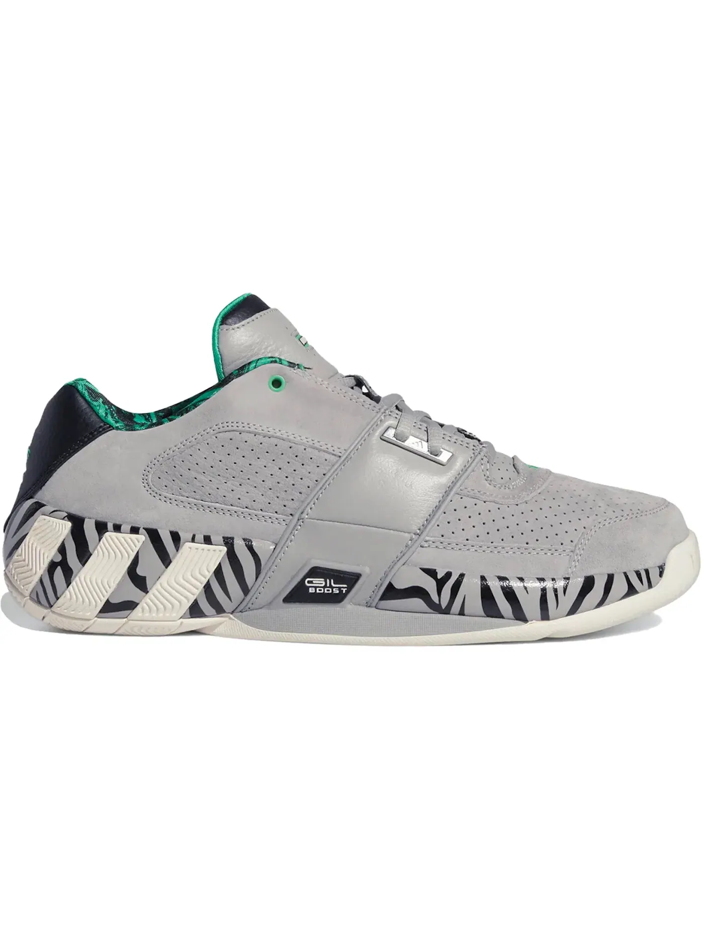 Мужские кроссовки с принтом Adidas Agent Gil Restomod — изображение 1 из 1, черный/зеленый