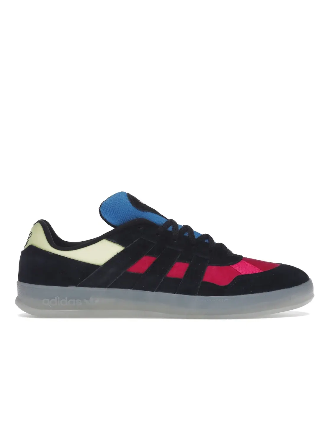 Мужские кроссовки Lifestyle Adidas Aloha Super — изображение 1 из 4, черный/розовый/желтый