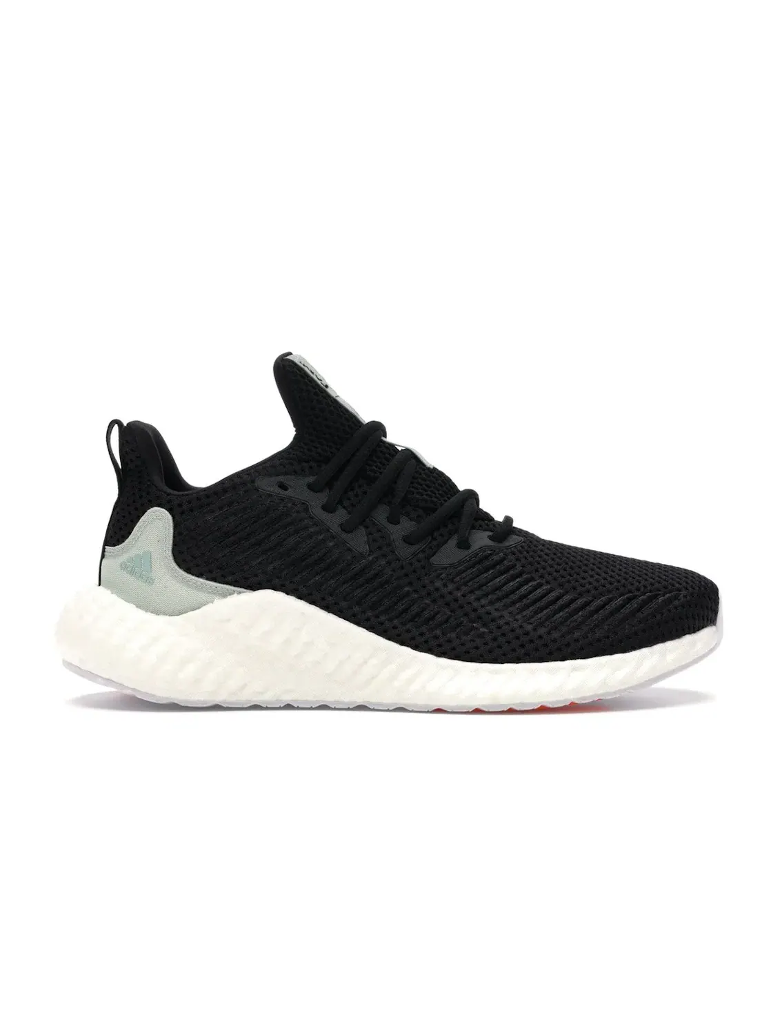 Мужские кроссовки для бега Adidas Alphaboost — изображение 1 из 4, черный/зеленый/белый