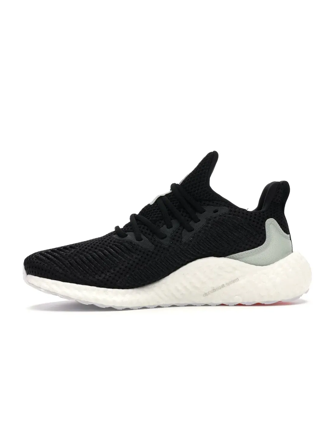 Мужские кроссовки для бега Adidas Alphaboost — изображение 3 из 4, черный/зеленый/белый