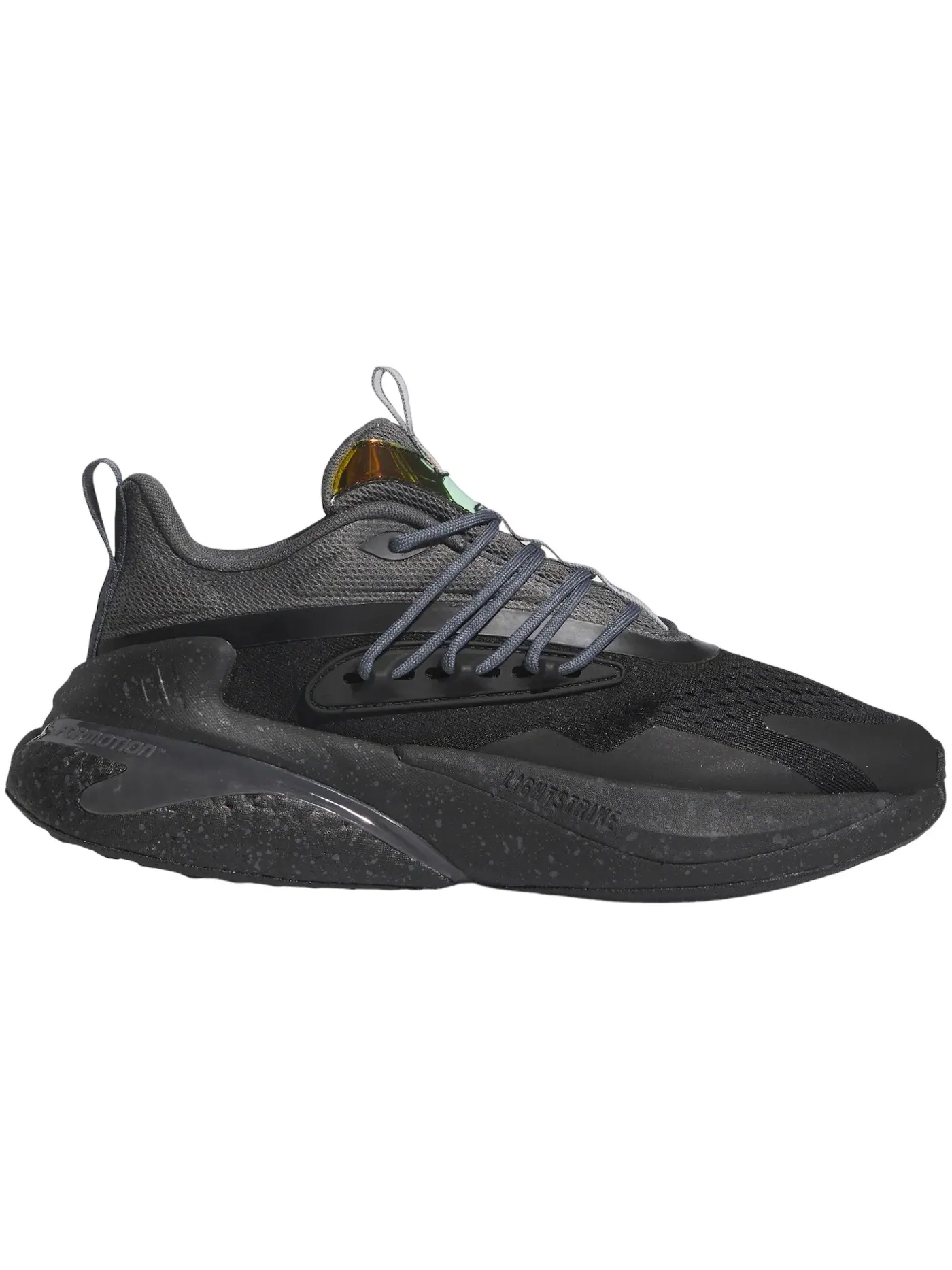 Мужские кроссовки для бега Alphaboost V2 Adidas — изображение 1 из 1, черный/черный/серый
