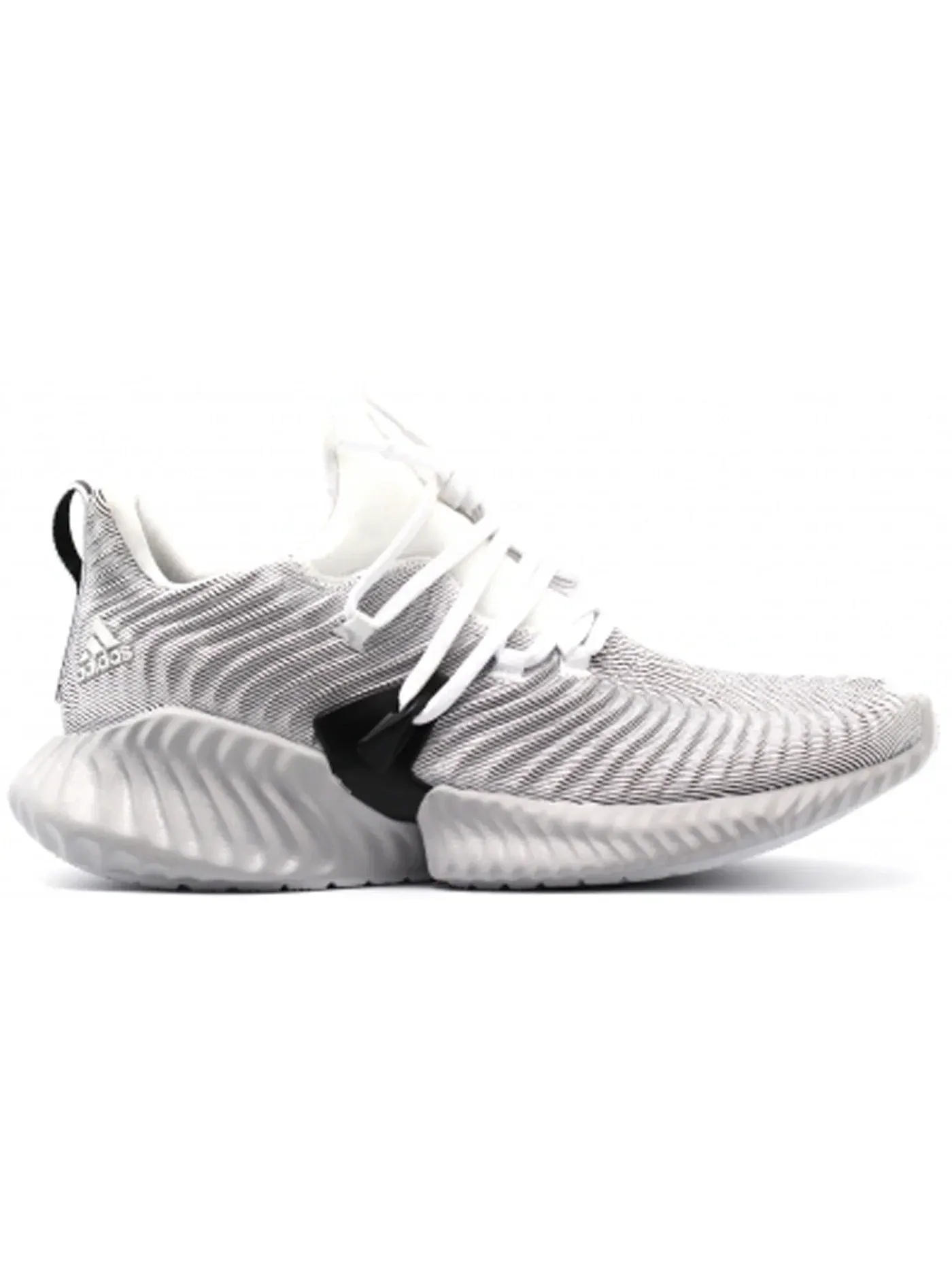 Женские кроссовки для бега Adidas Alphabounce Instinct — изображение 1 из 1, белый серый черный