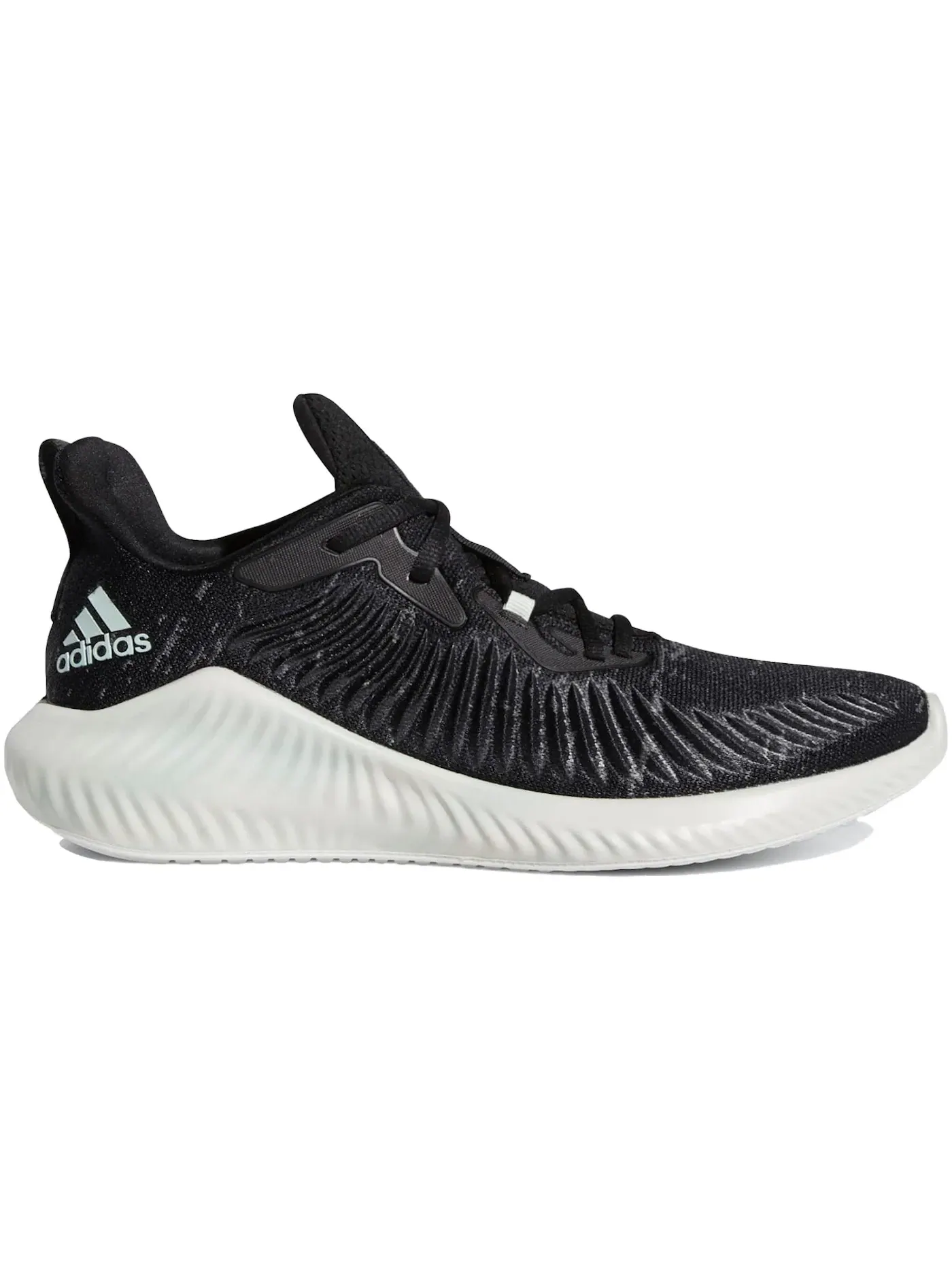 Мужские кроссовки для бега с технологией Parley Adidas — изображение 1 из 1, черный зеленый белый