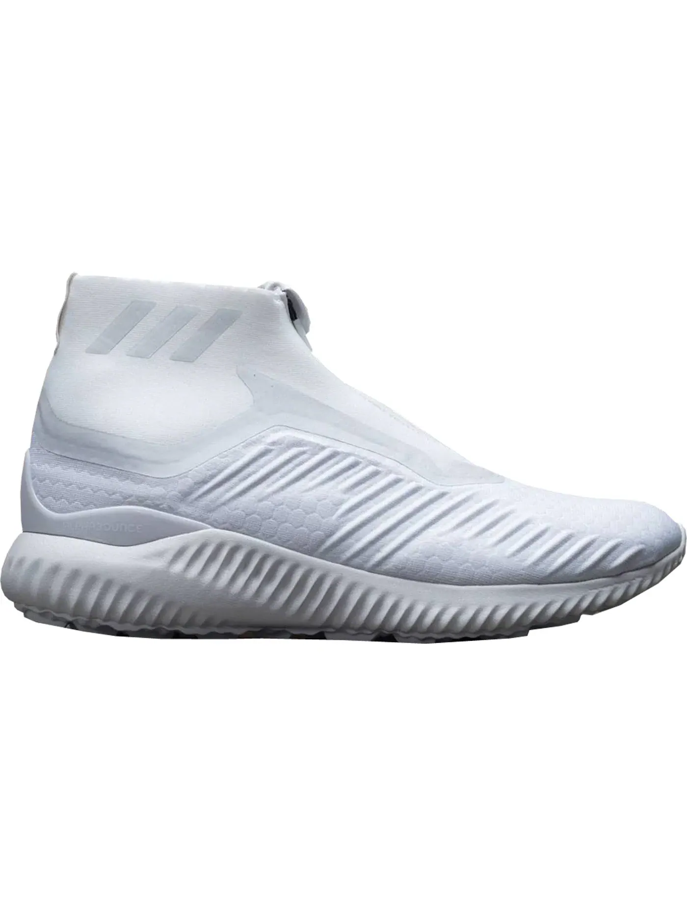 Мужские кроссовки с ZIP-застежкой Alphabounce Zip Adidas — изображение 1 из 1, белый белый черный
