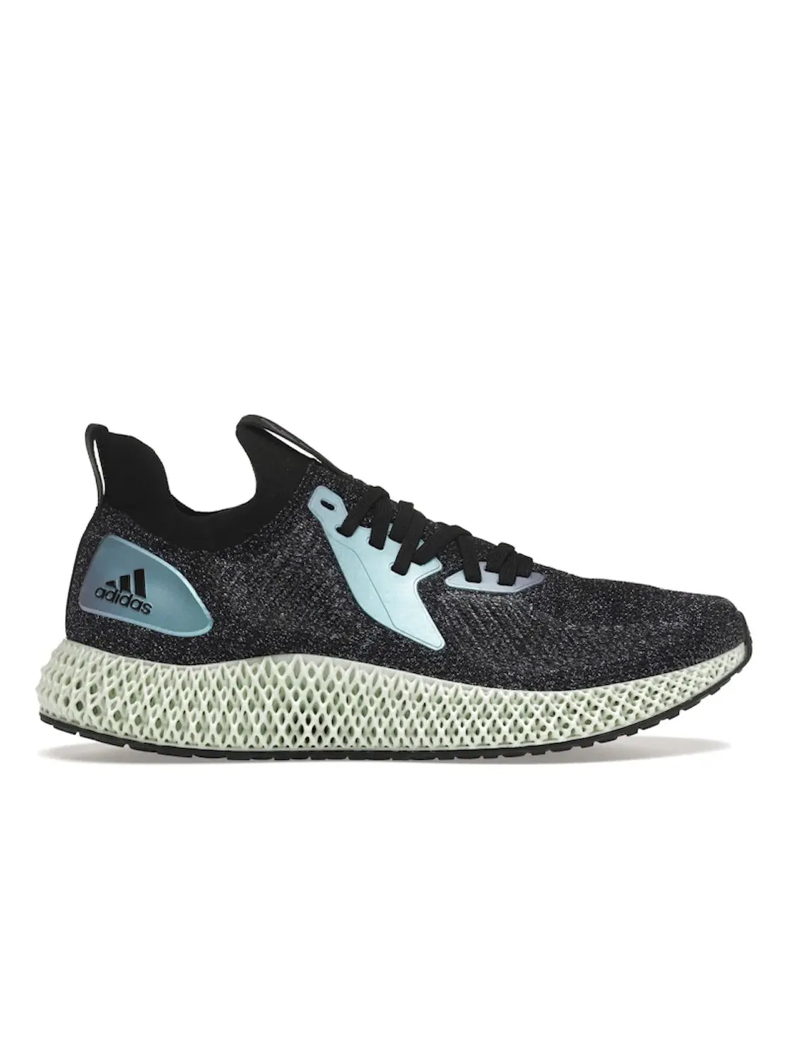 Мужские кроссовки с технологией 4D Adidas Alphaedge 4D — изображение 1 из 4, черный/синий/фиолетовый
