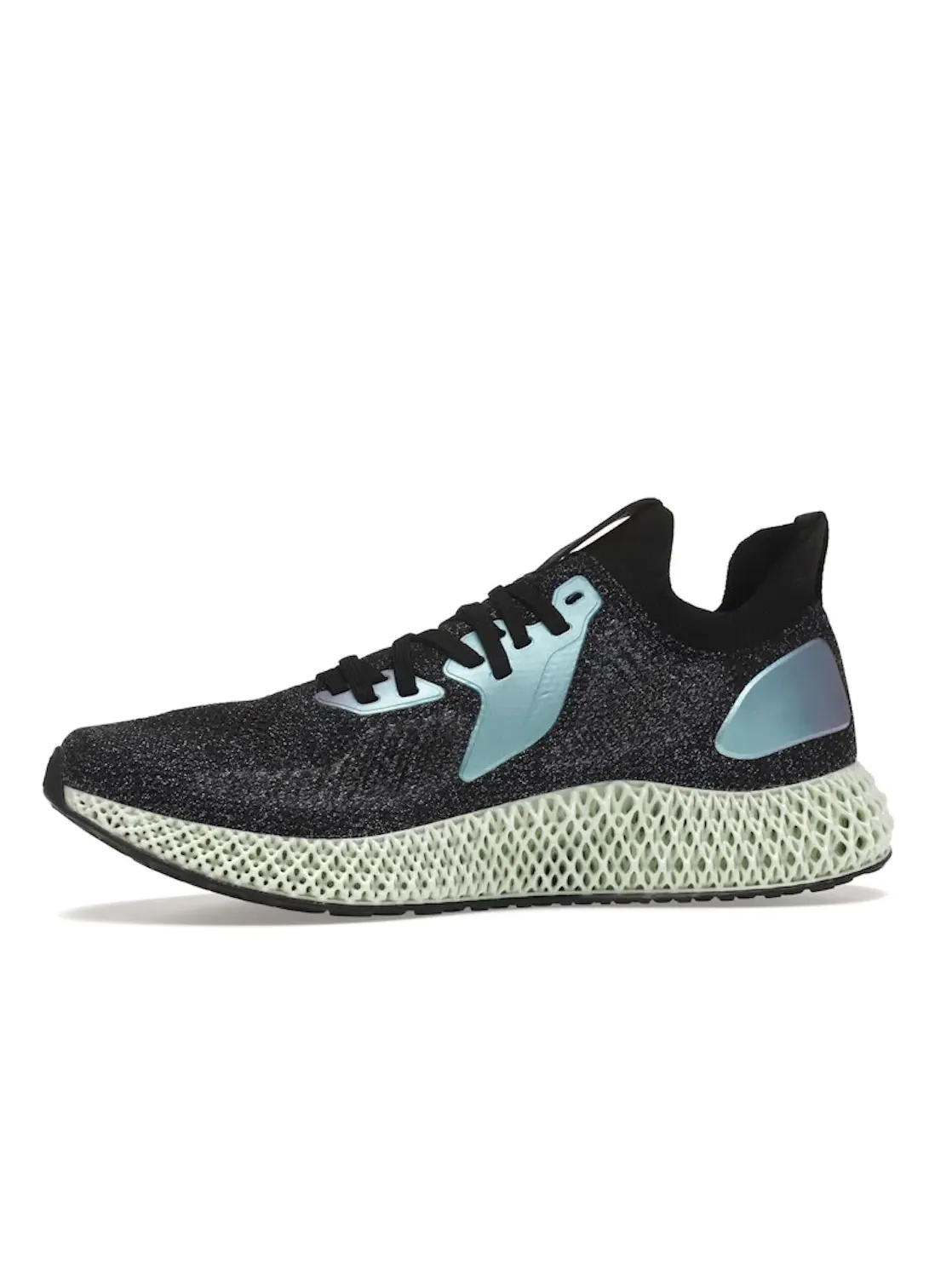 Мужские кроссовки с технологией 4D Adidas Alphaedge 4D — изображение 3 из 4, черный/синий/фиолетовый