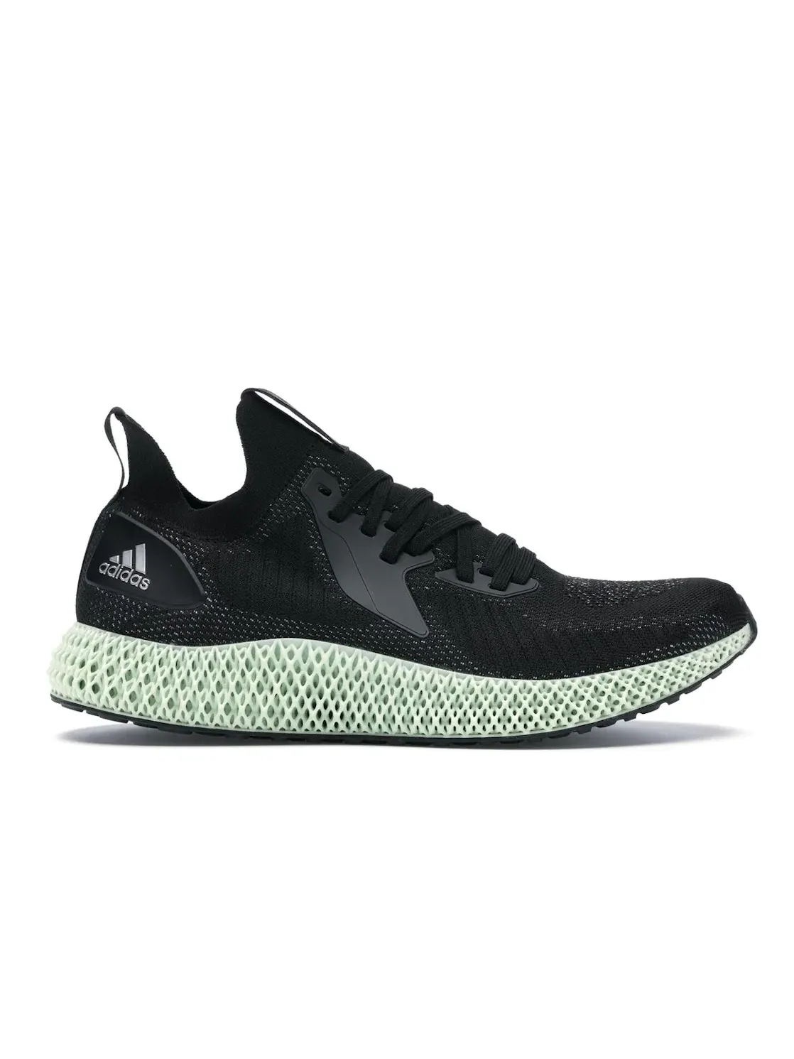 Мужские кроссовки для бега с 4D-печатной подошвой Adidas Alphaedge 4D — изображение 1 из 4, черный/белый/черный