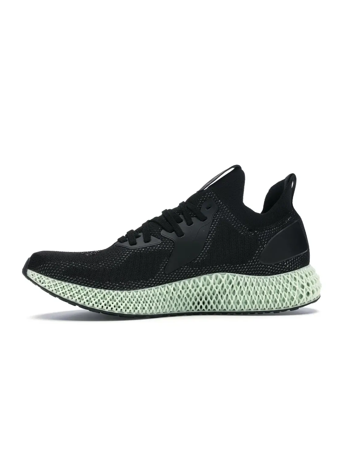 Мужские кроссовки для бега с 4D-печатной подошвой Adidas Alphaedge 4D — изображение 3 из 4, черный/белый/черный