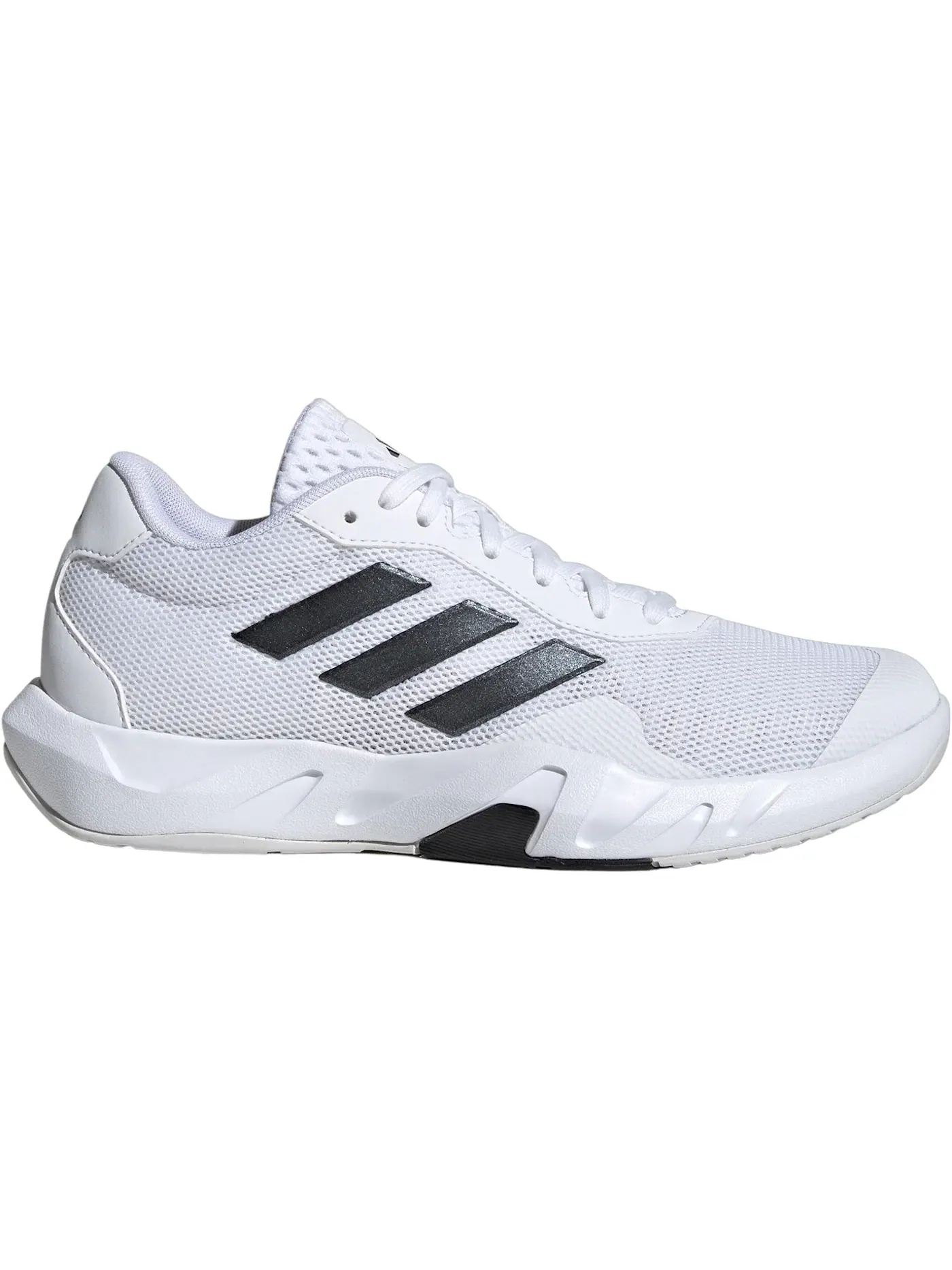 Женские кроссовки для бега Amplimove Adidas — изображение 1 из 1, белый черный серый